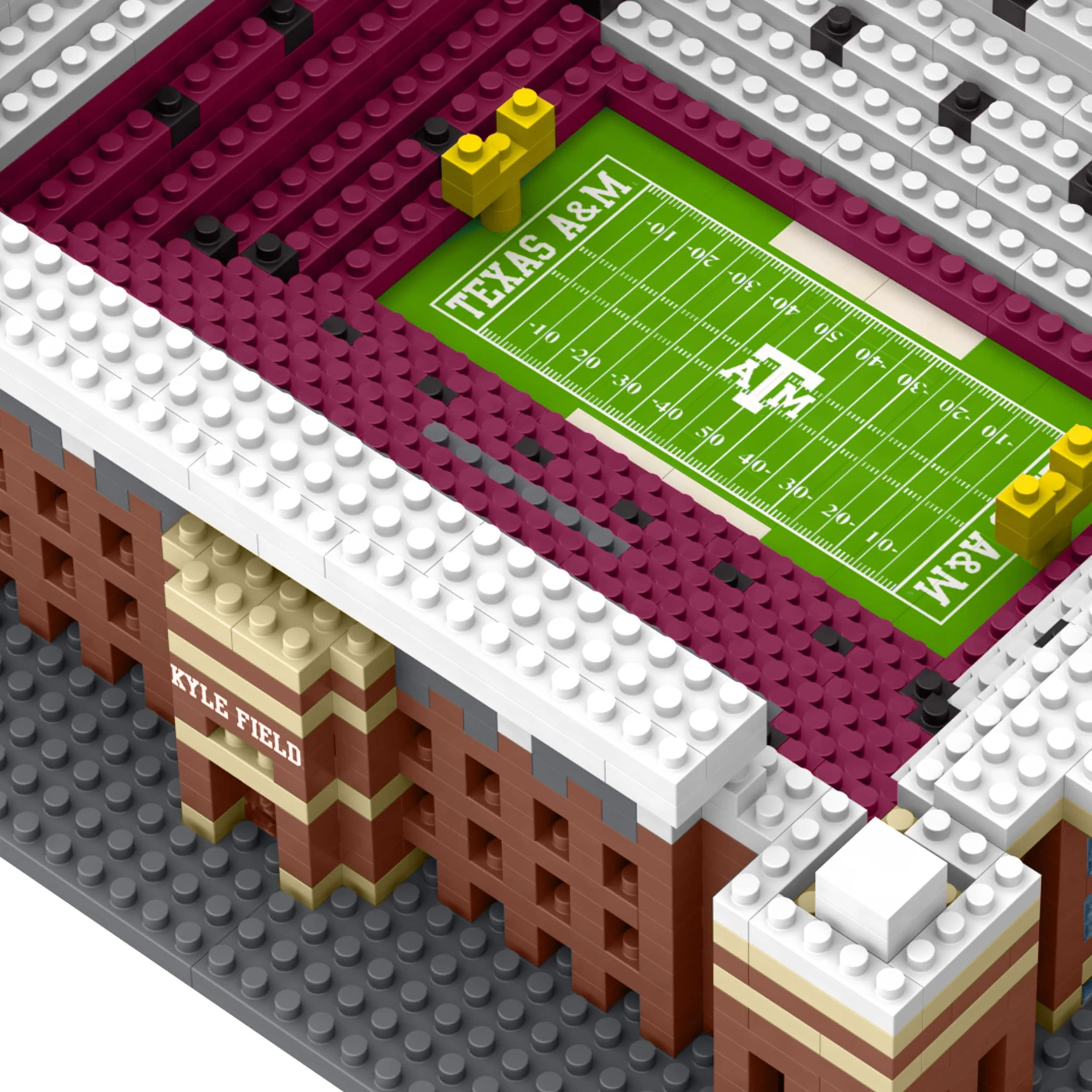 Texas A&M Aggies NCAA Kyle Field Mini BRXLZ Stadium - Image 6