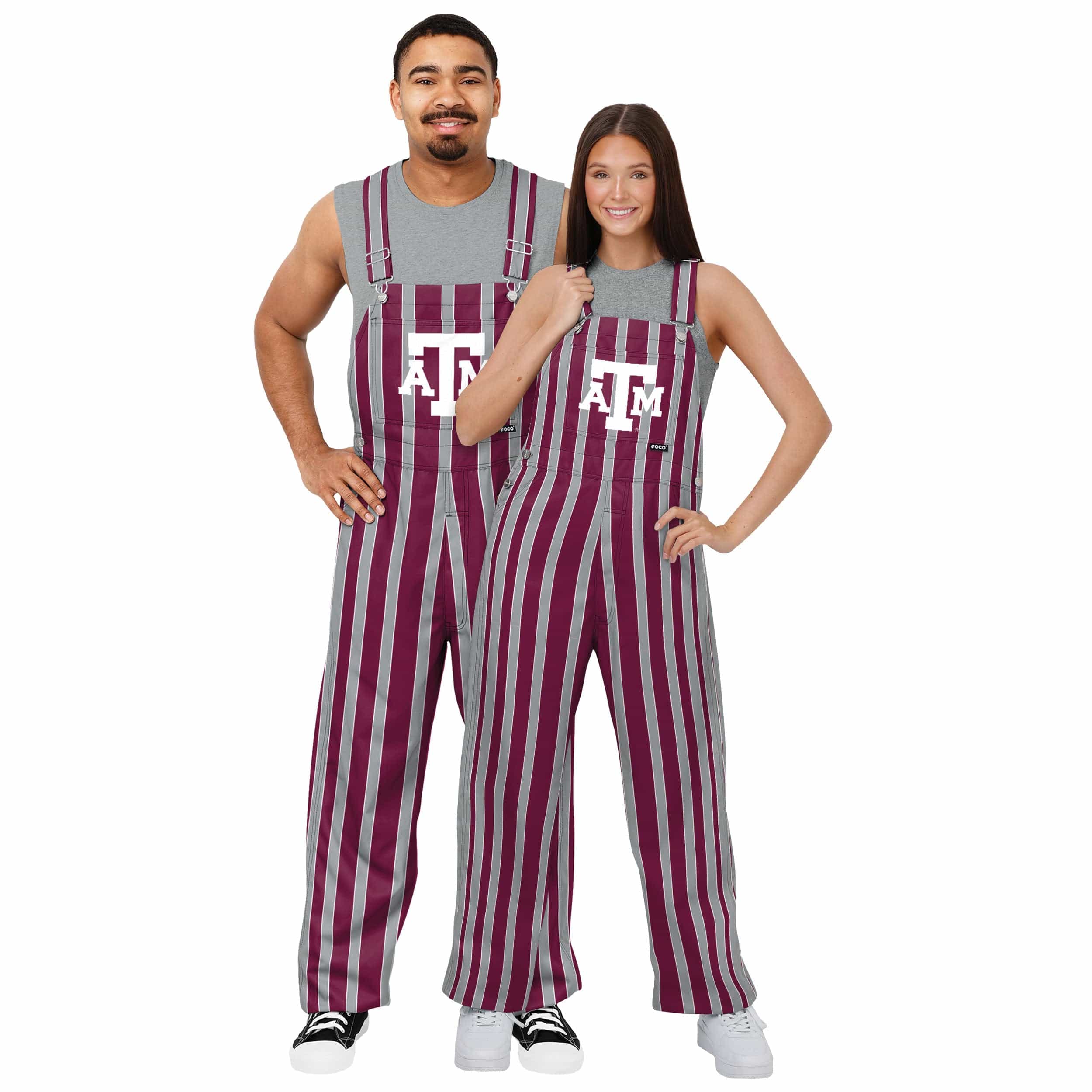 Texas A&M Aggies NCAA Mens Sideline Spirit Bib Overalls - Image 3
