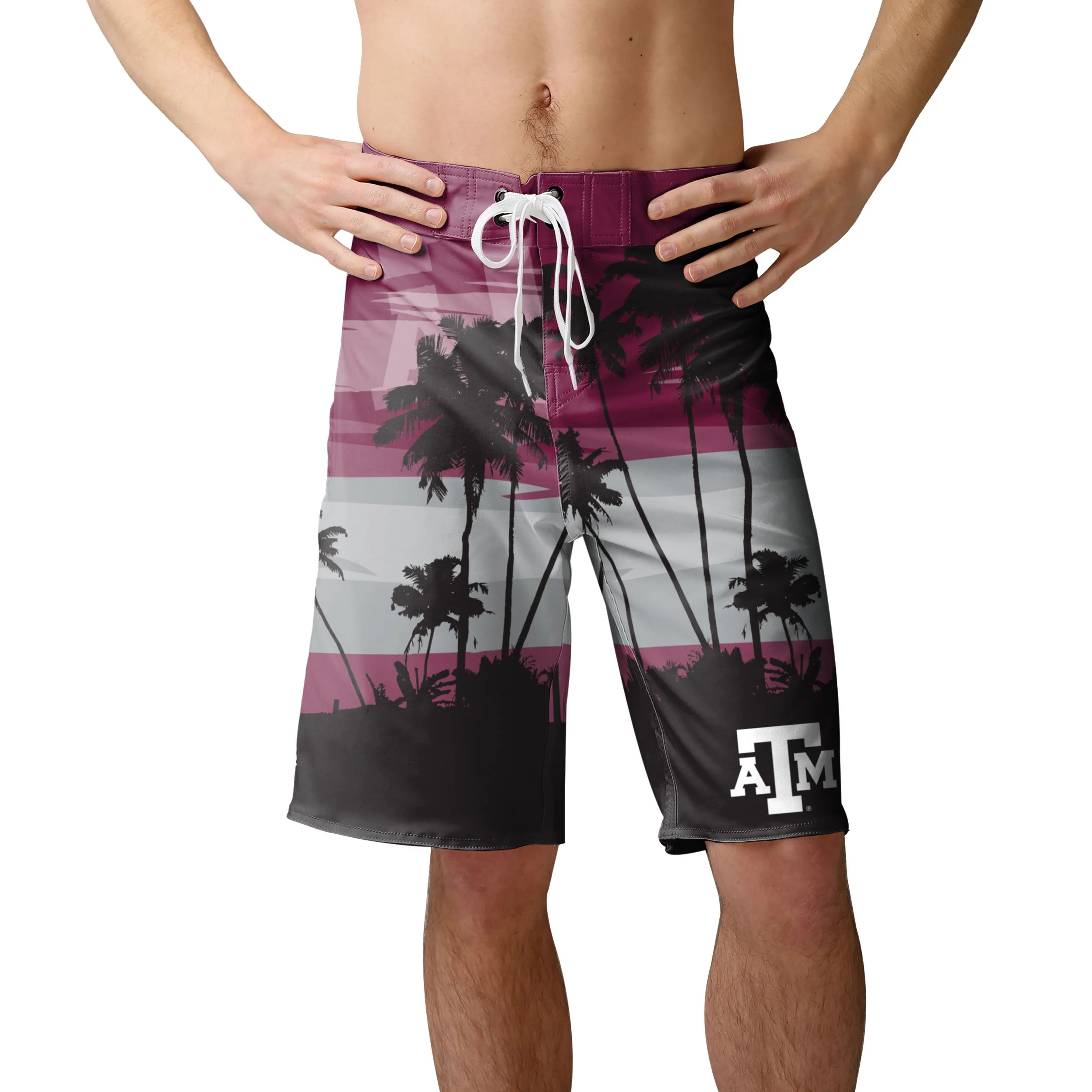Texas A&M Aggies NCAA Mens Sunset Boardshorts - Image 2