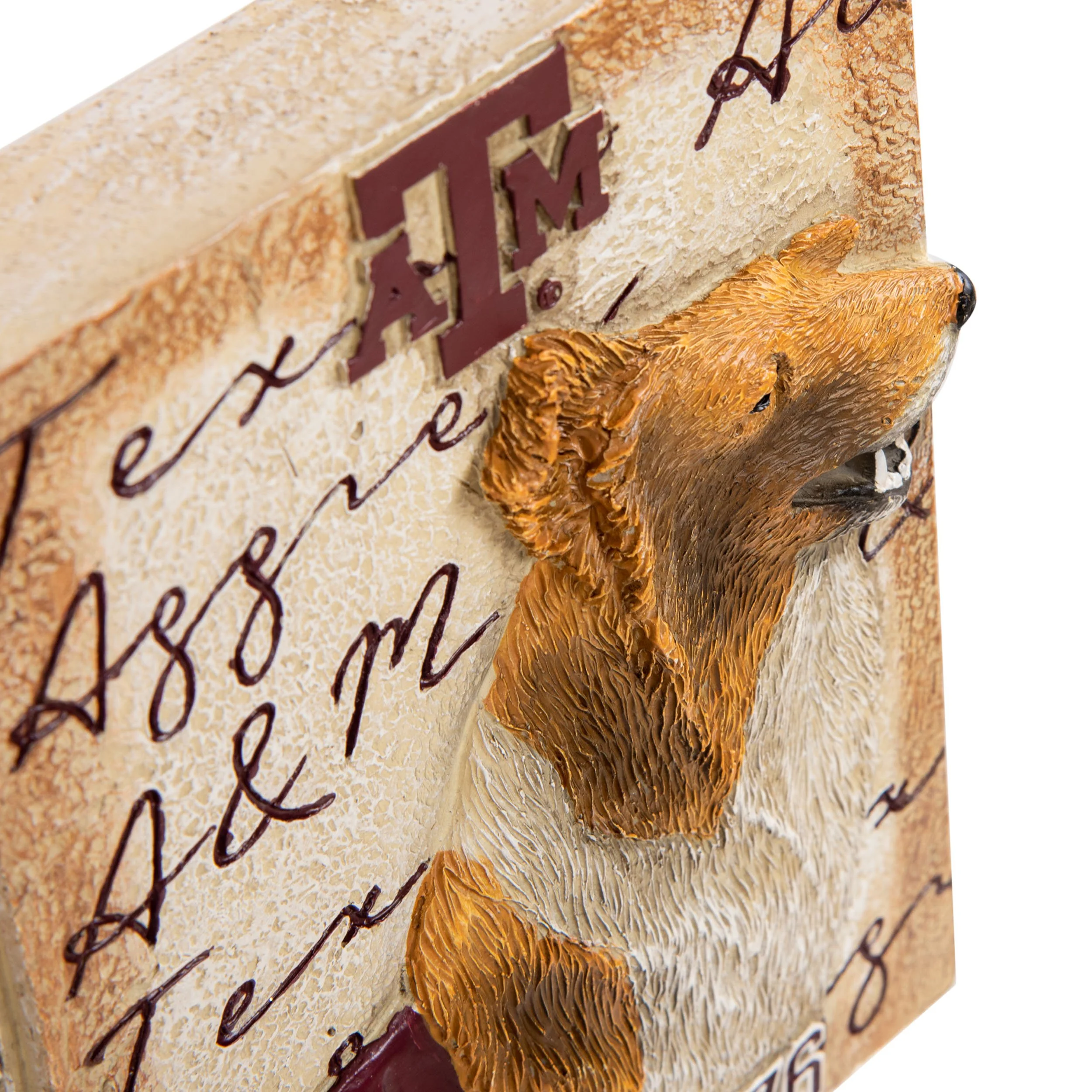 Texas A&M Aggies NCAA Reveille Mascot Wall Plaque - Image 2