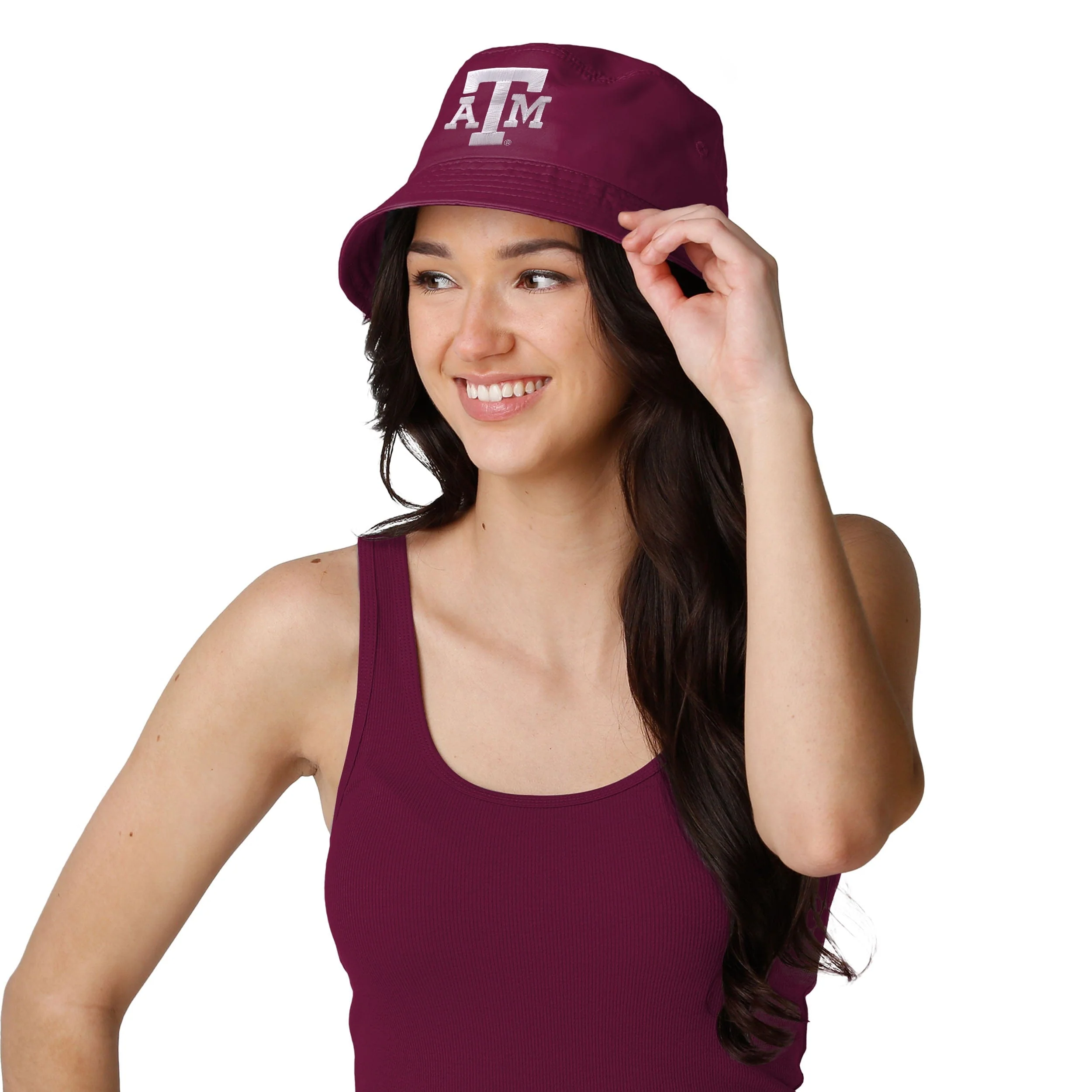 Texas A&M Aggies NCAA Solid Bucket Hat - Image 2