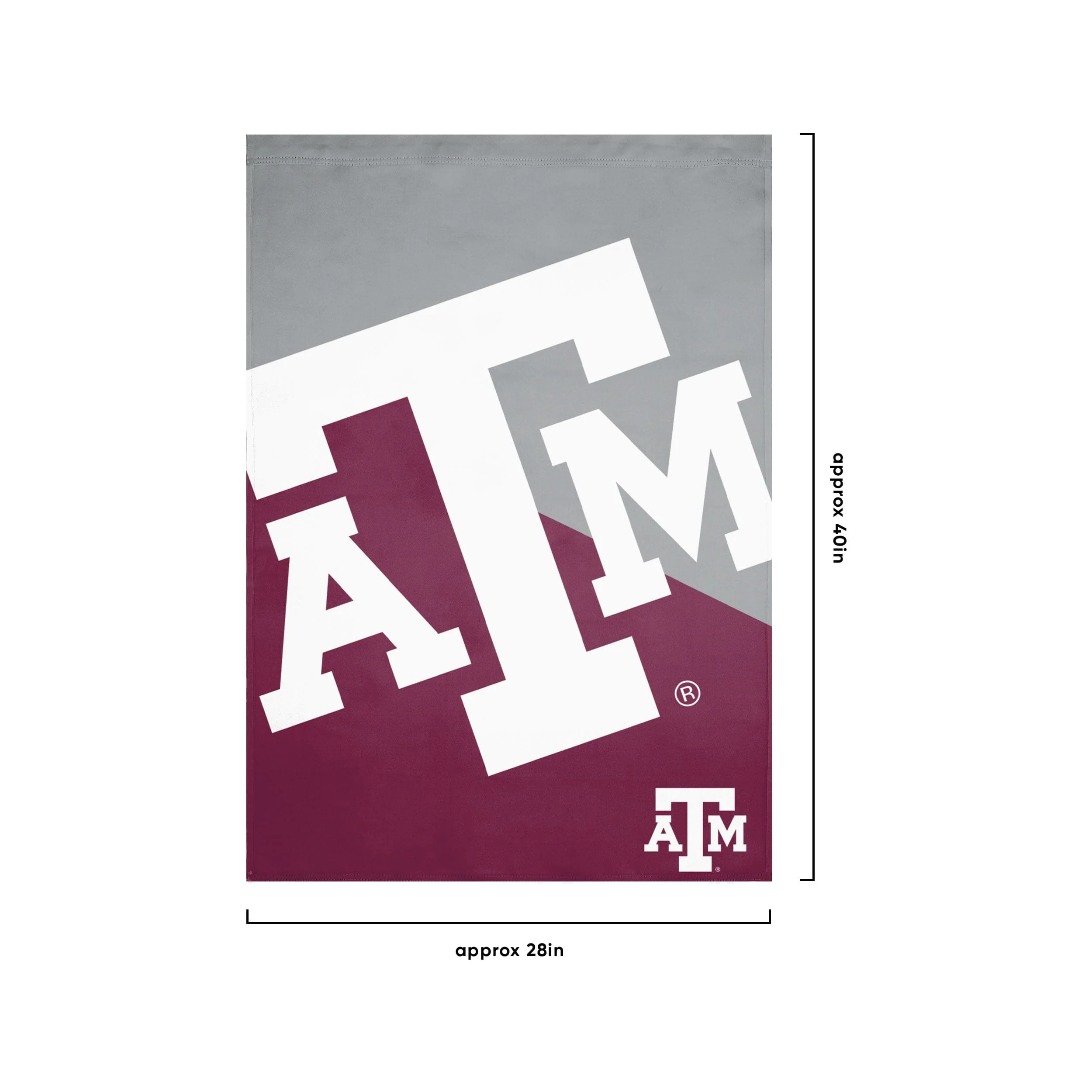 Texas A&M Aggies NCAA Vertical Flag - Image 3