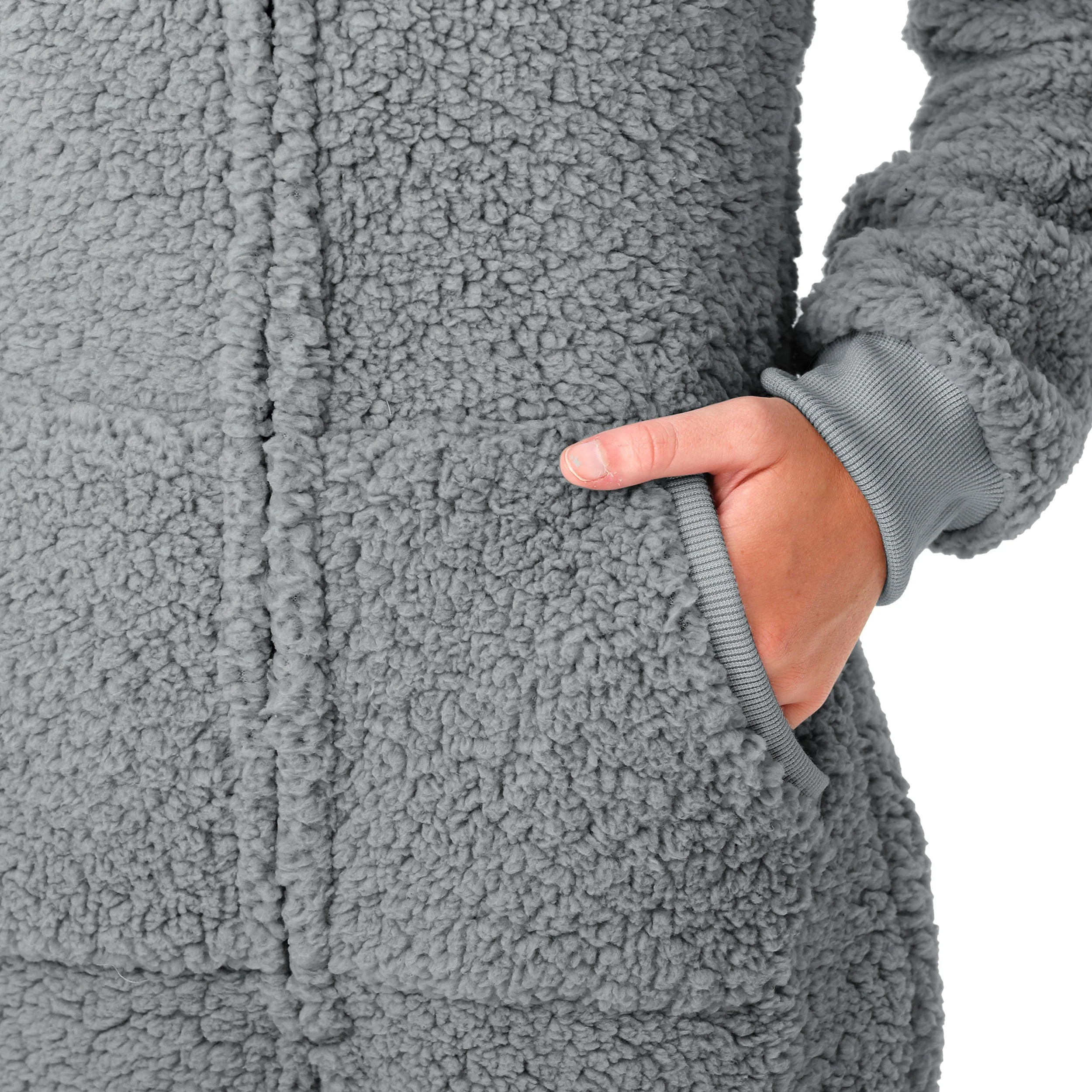 Texas A&M Aggies NCAA Womens Sherpa One Piece Pajamas - Image 4