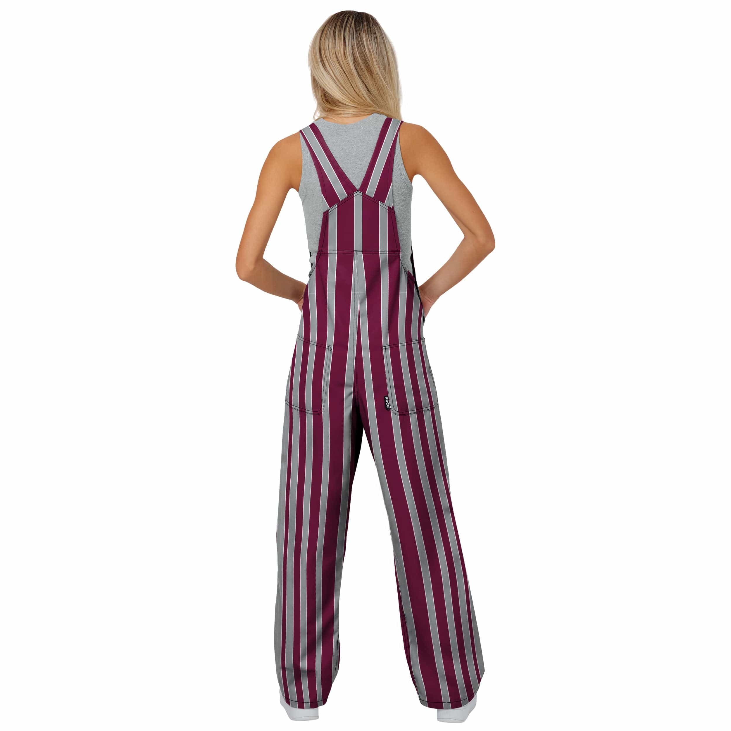 Texas A&M Aggies NCAA Womens Sideline Spirit Bib Overalls - Image 2