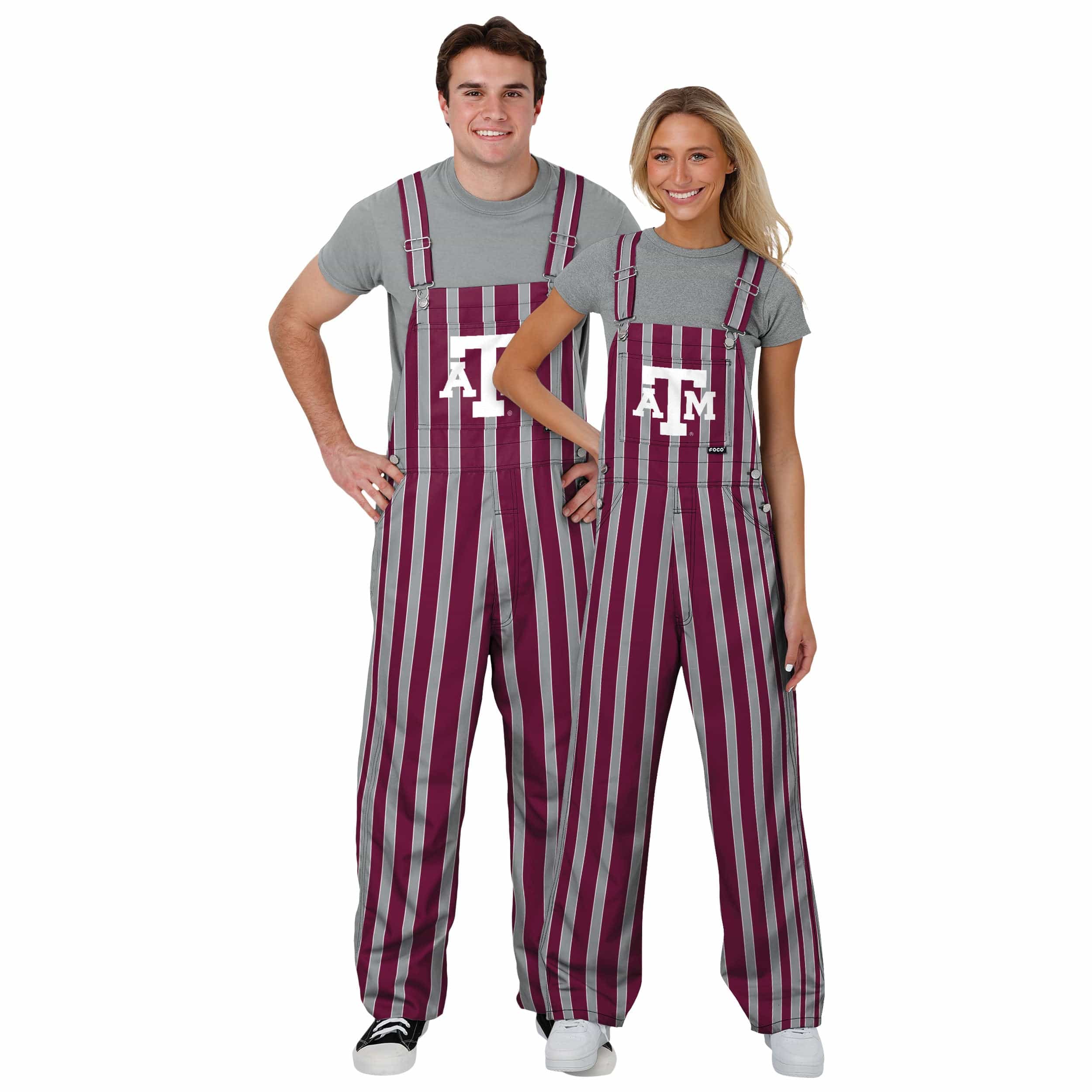 Texas A&M Aggies NCAA Womens Sideline Spirit Bib Overalls - Image 3
