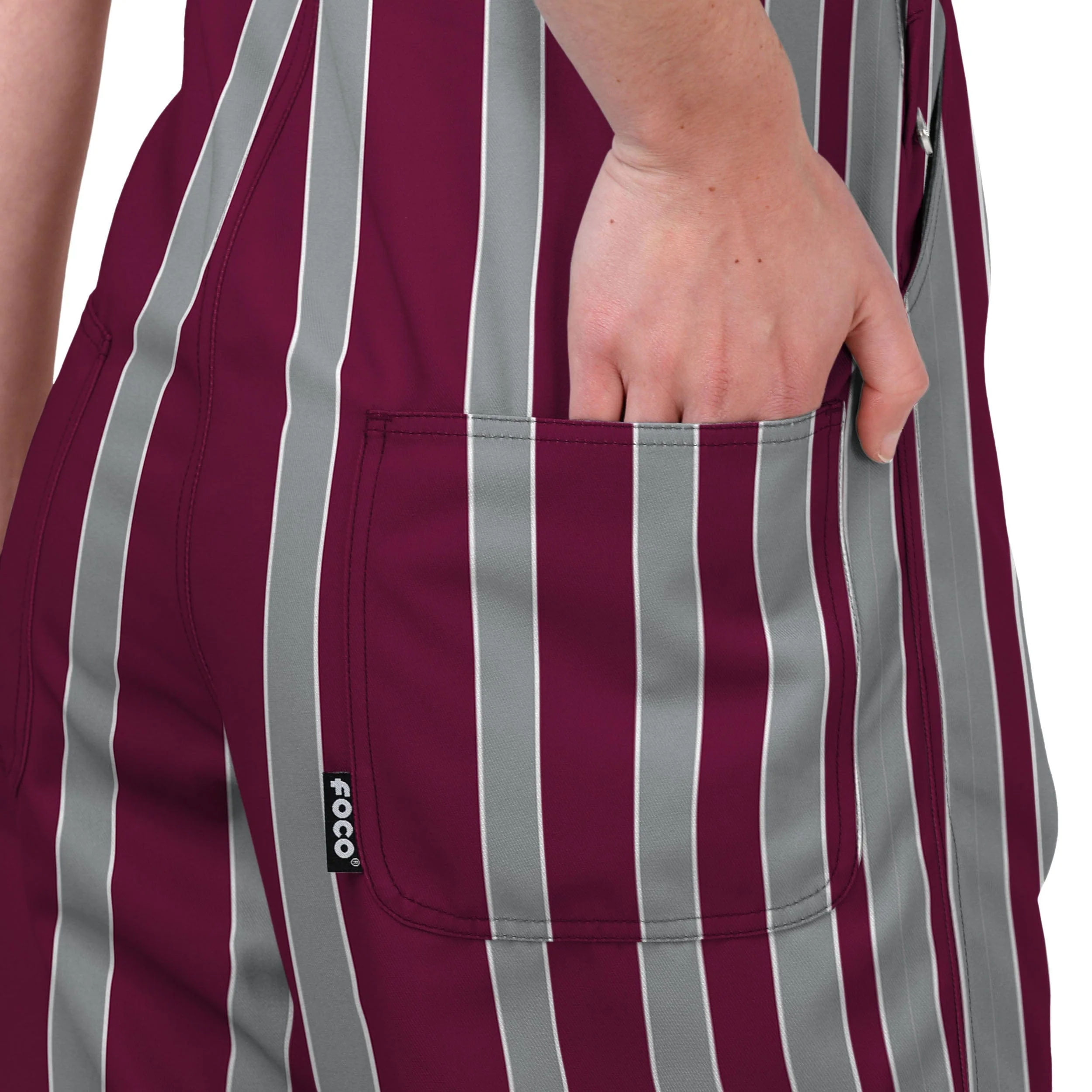 Texas A&M Aggies NCAA Womens Sideline Spirit Bib Overalls - Image 6