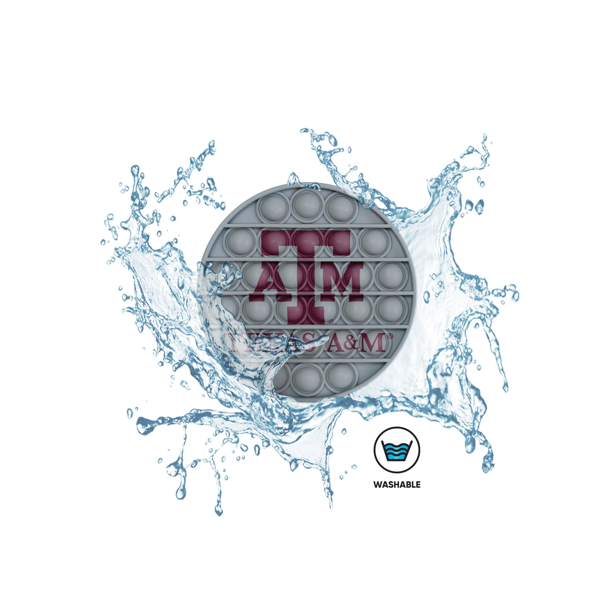 Texas A&M Aggies NCAA 2 Pack Helmet & Circle Push-Itz Fidget - Image 5