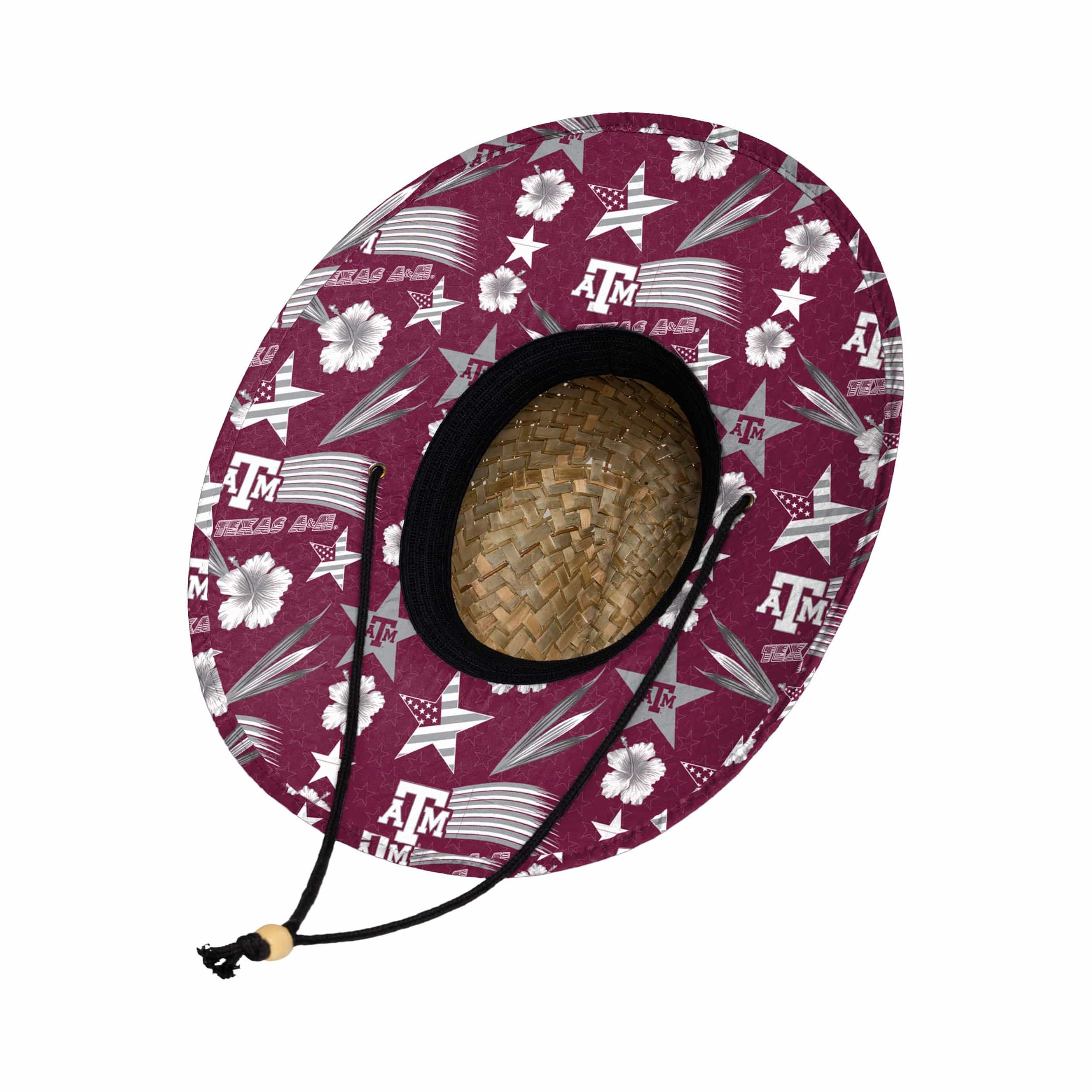 Texas A&M Aggies NCAA Americana Straw Hat - Image 2