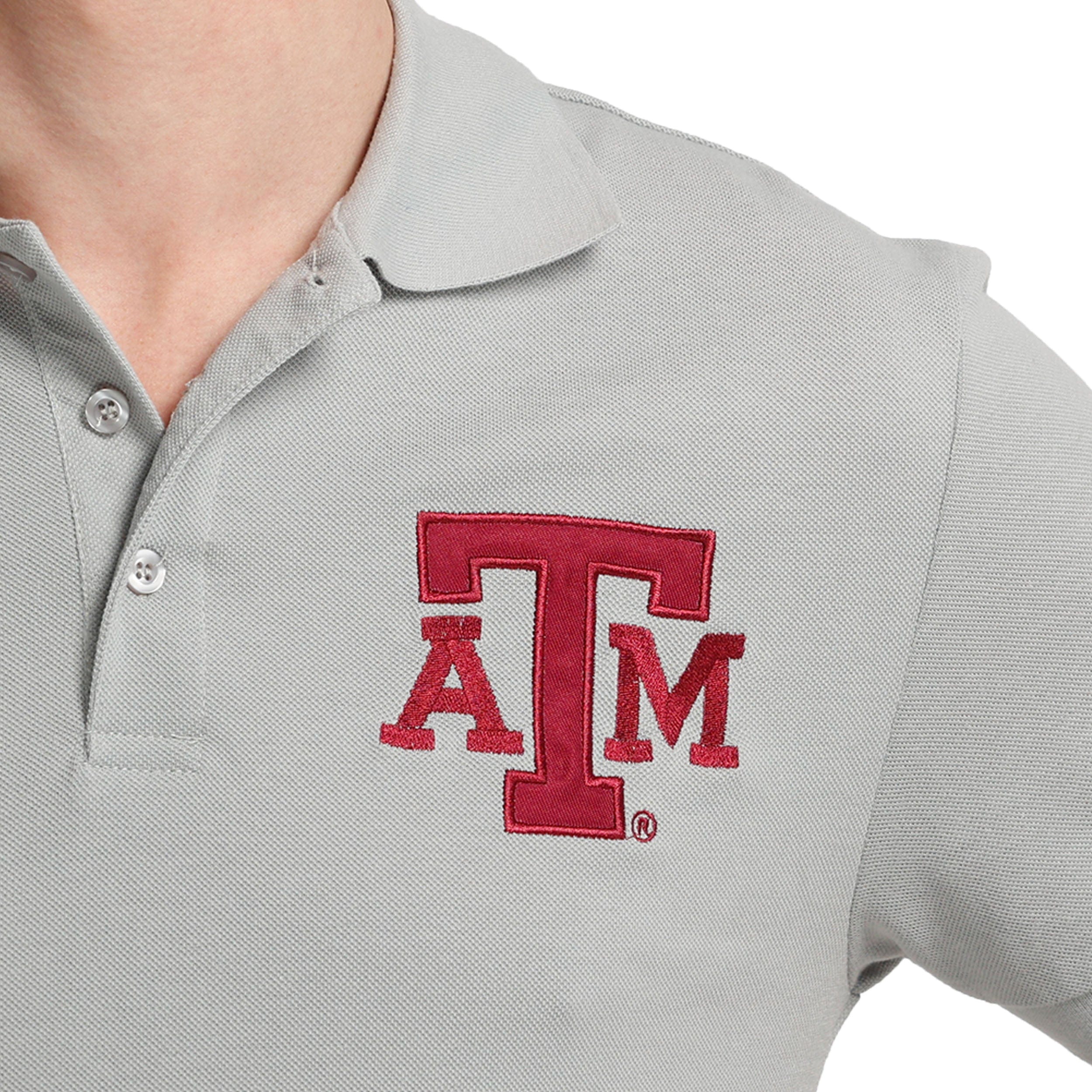 Texas A&M Aggies NCAA Mens Casual Color Polo - Image 5