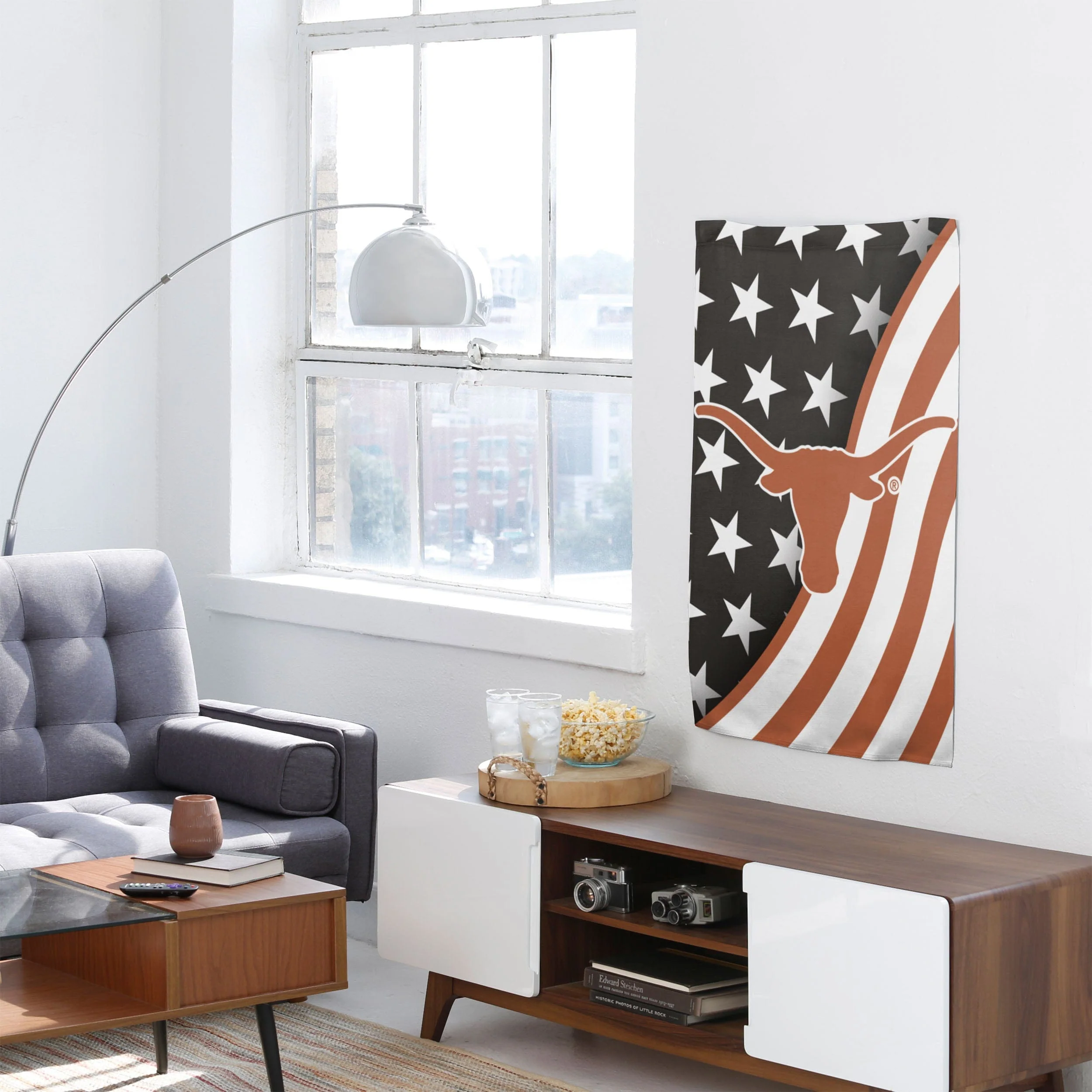 Texas Longhorns NCAA Americana Vertical Flag - Image 4