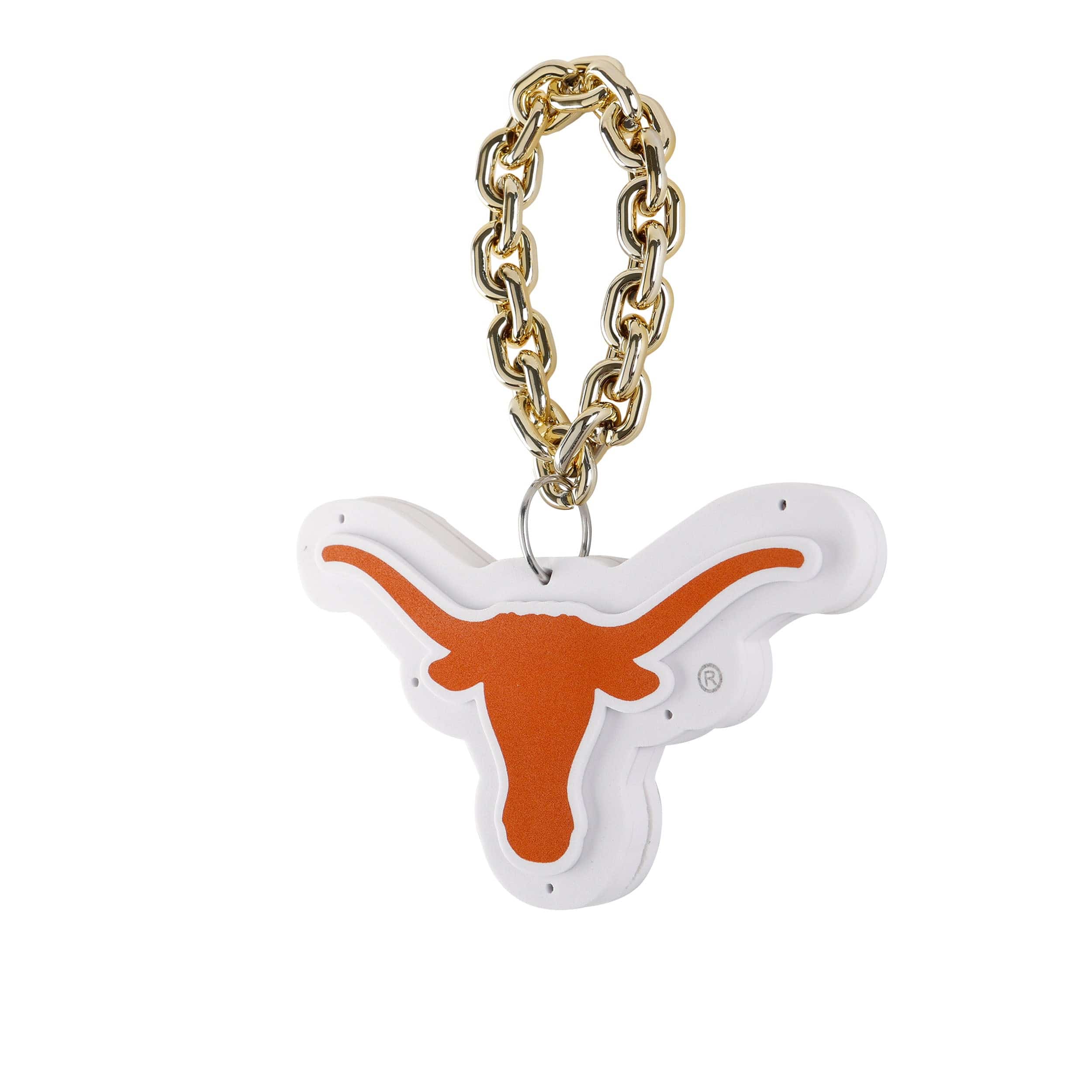 Texas Longhorns NCAA Big Logo Light Up Chain Ornament - Image 2