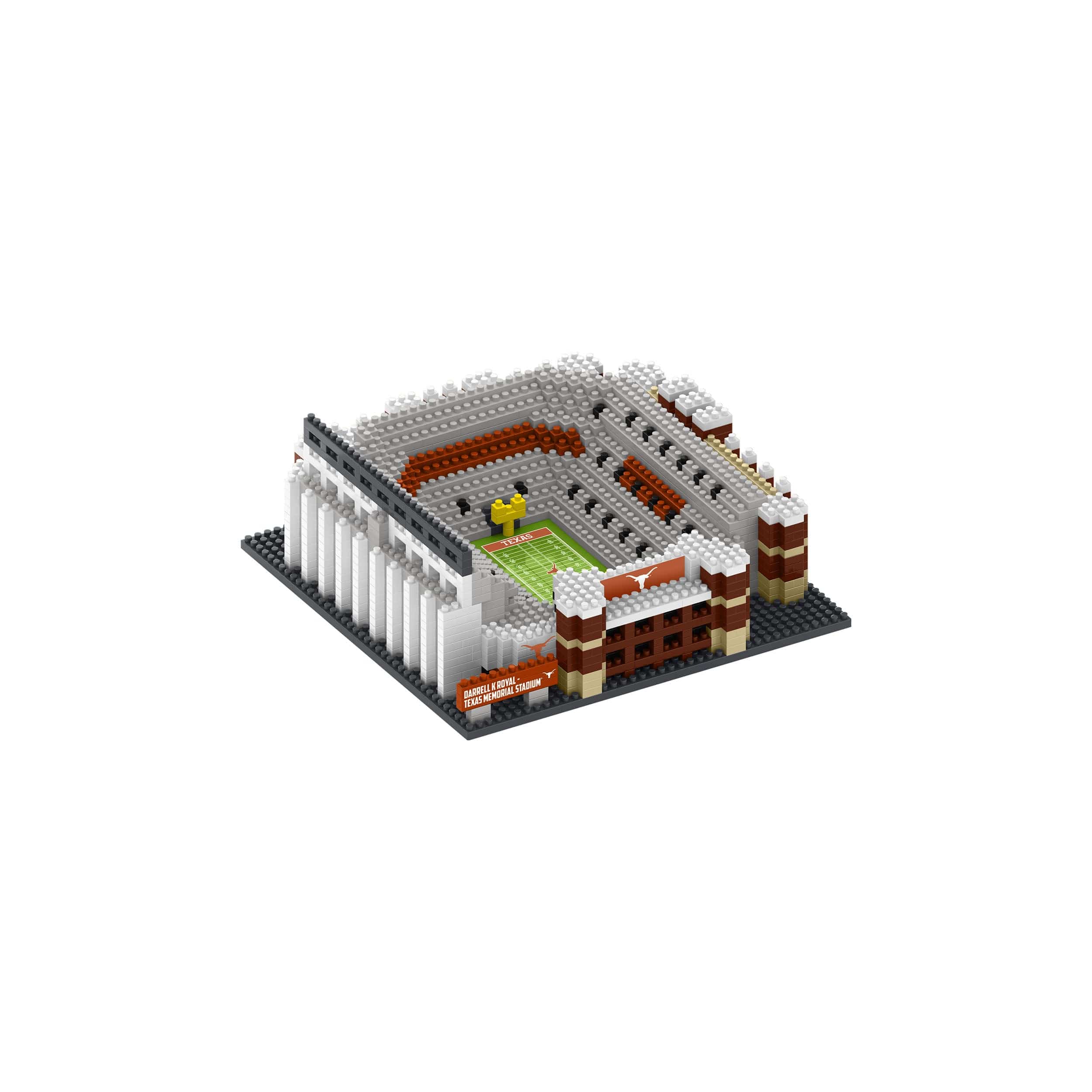 Texas Longhorns NCAA Darrell K Royal Texas Memorial Stadium Mini BRXLZ Stadium - Image 6