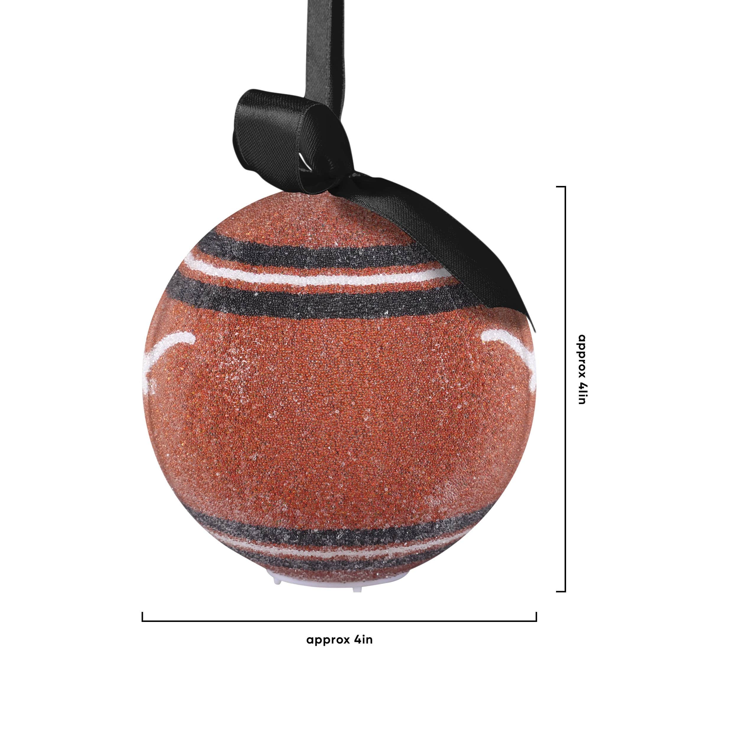 Texas Longhorns NCAA LED Shatterproof Ball Ornament - Image 4