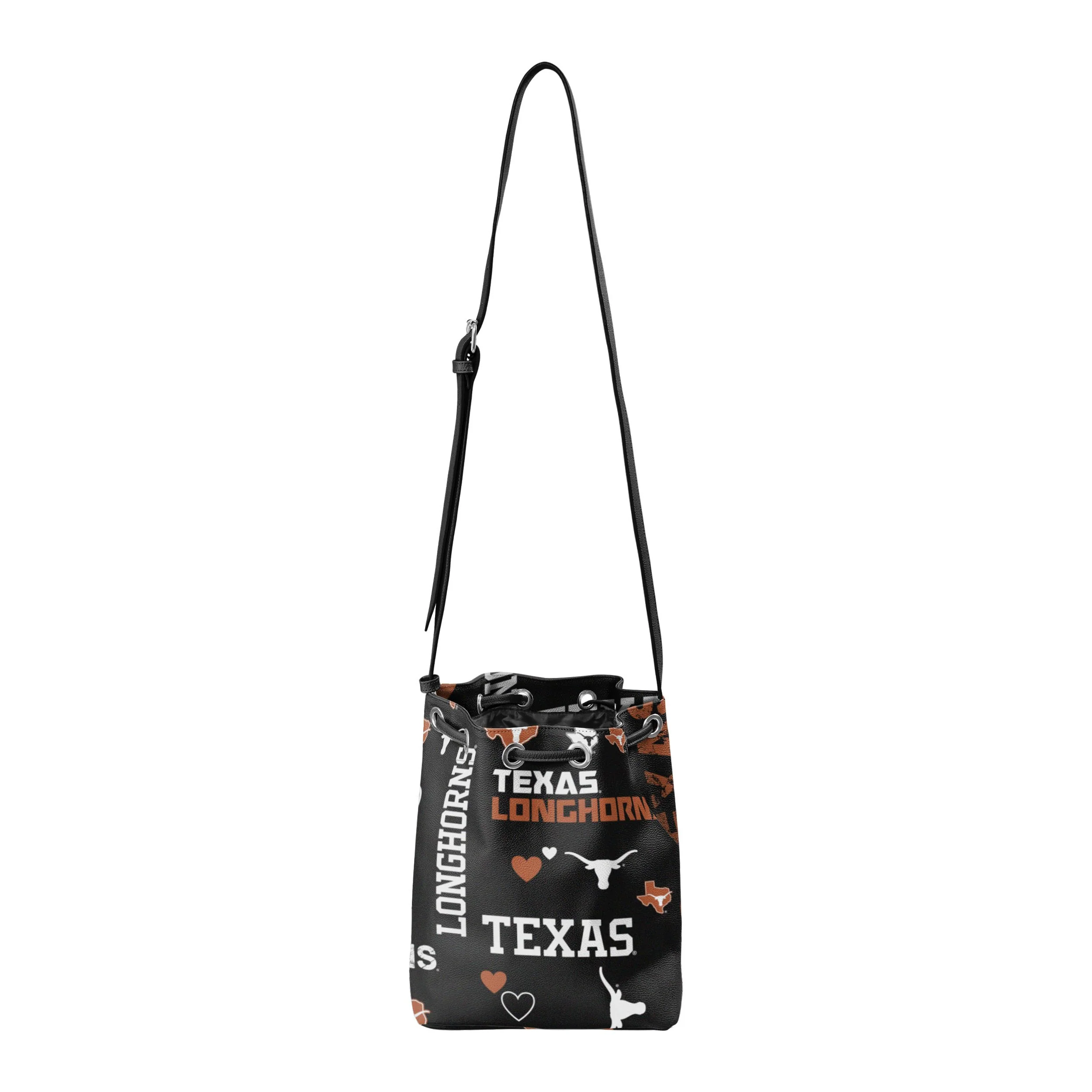Texas Longhorns NCAA Logo Love Cinch Purse - Image 5