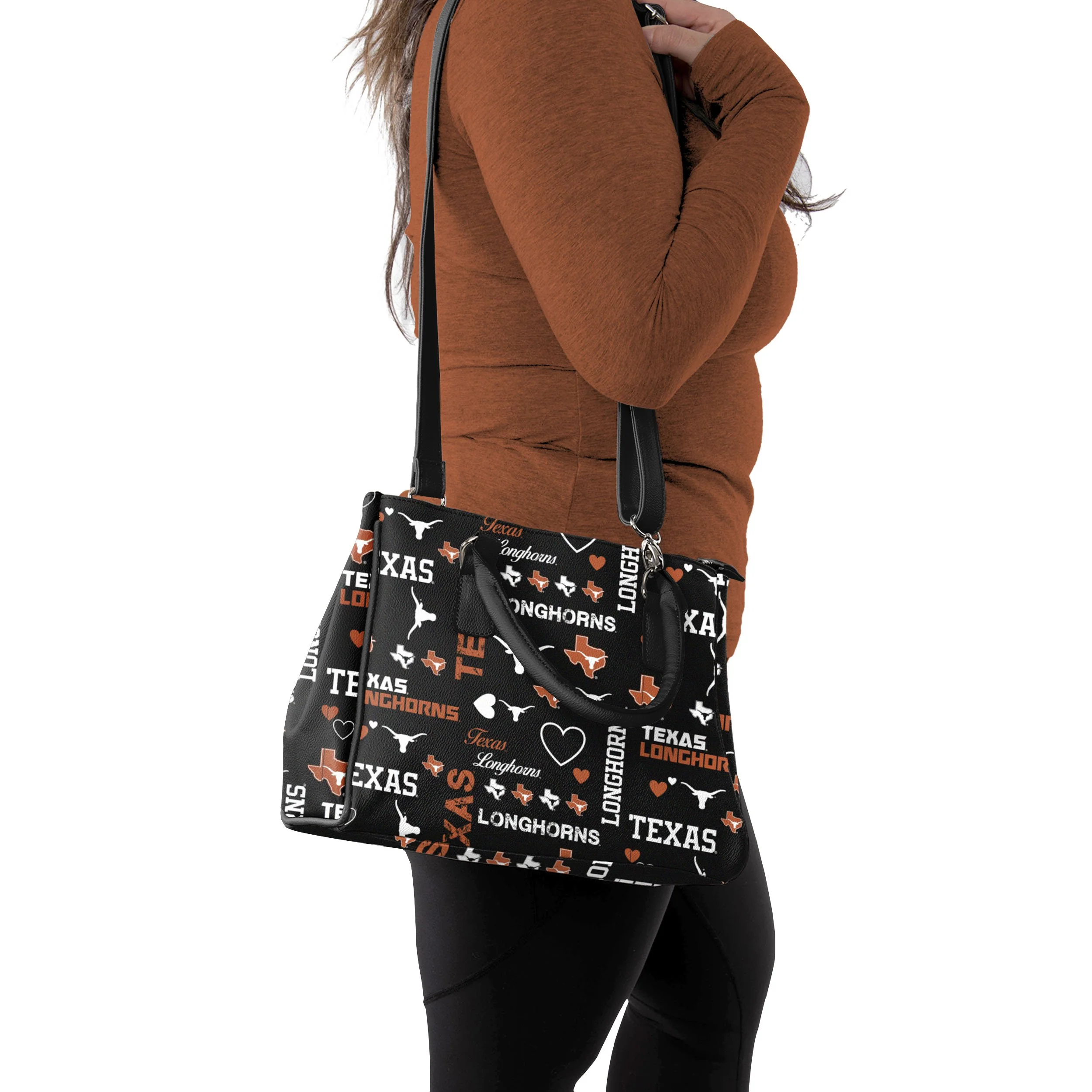 Texas Longhorns NCAA Logo Love Purse - Image 2