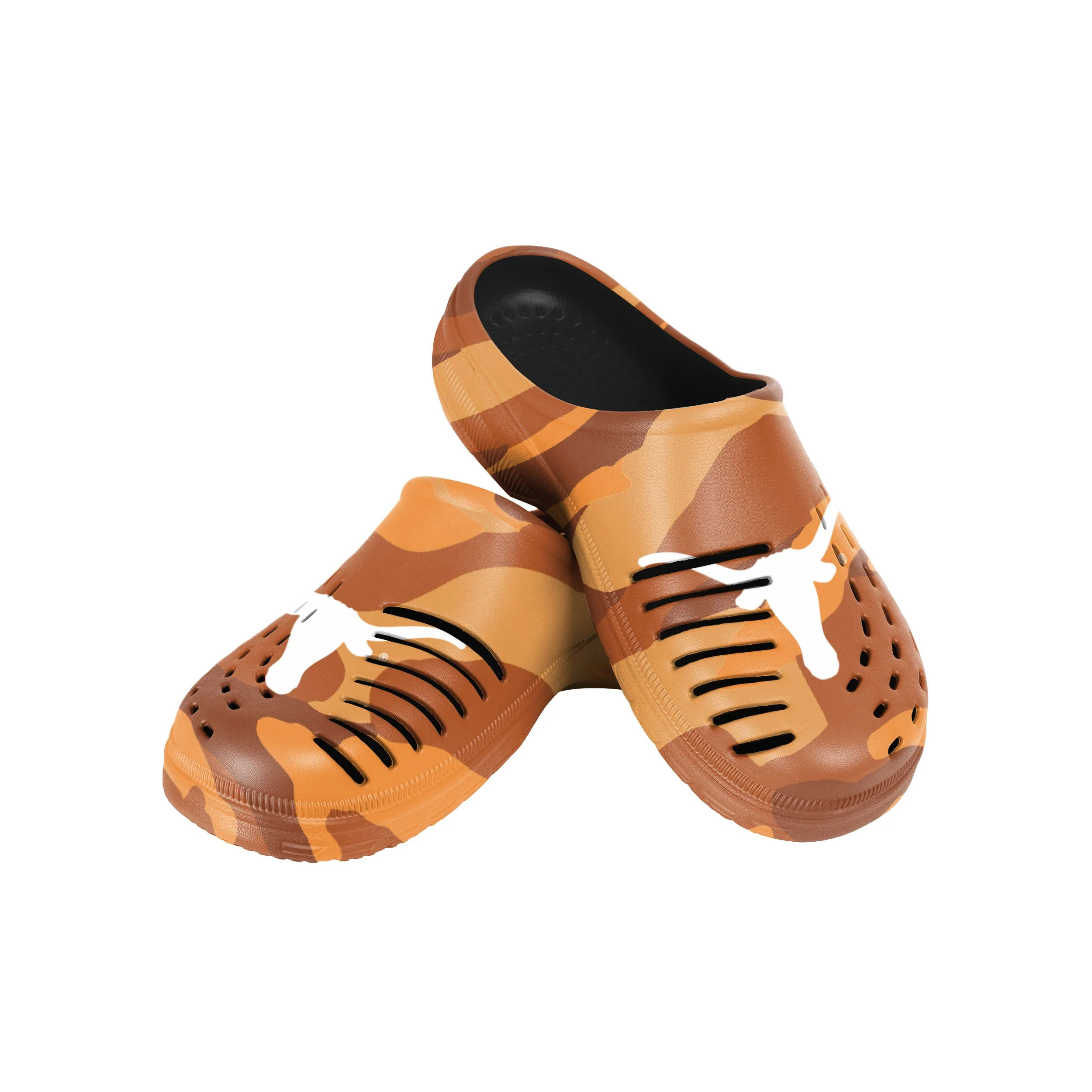Texas Longhorns NCAA Mens Tonal Camo Clog