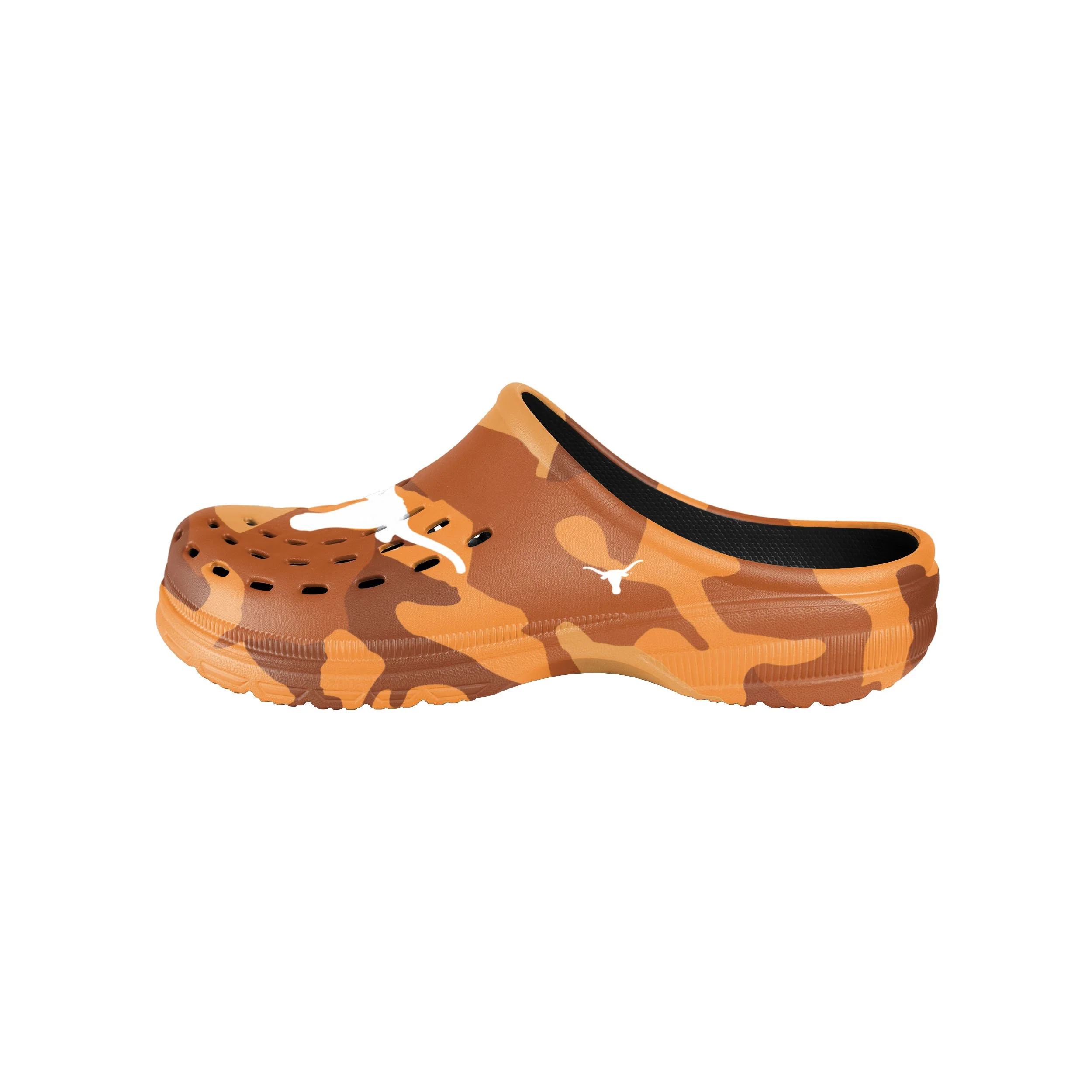 Texas Longhorns NCAA Mens Tonal Camo Clog - Image 2