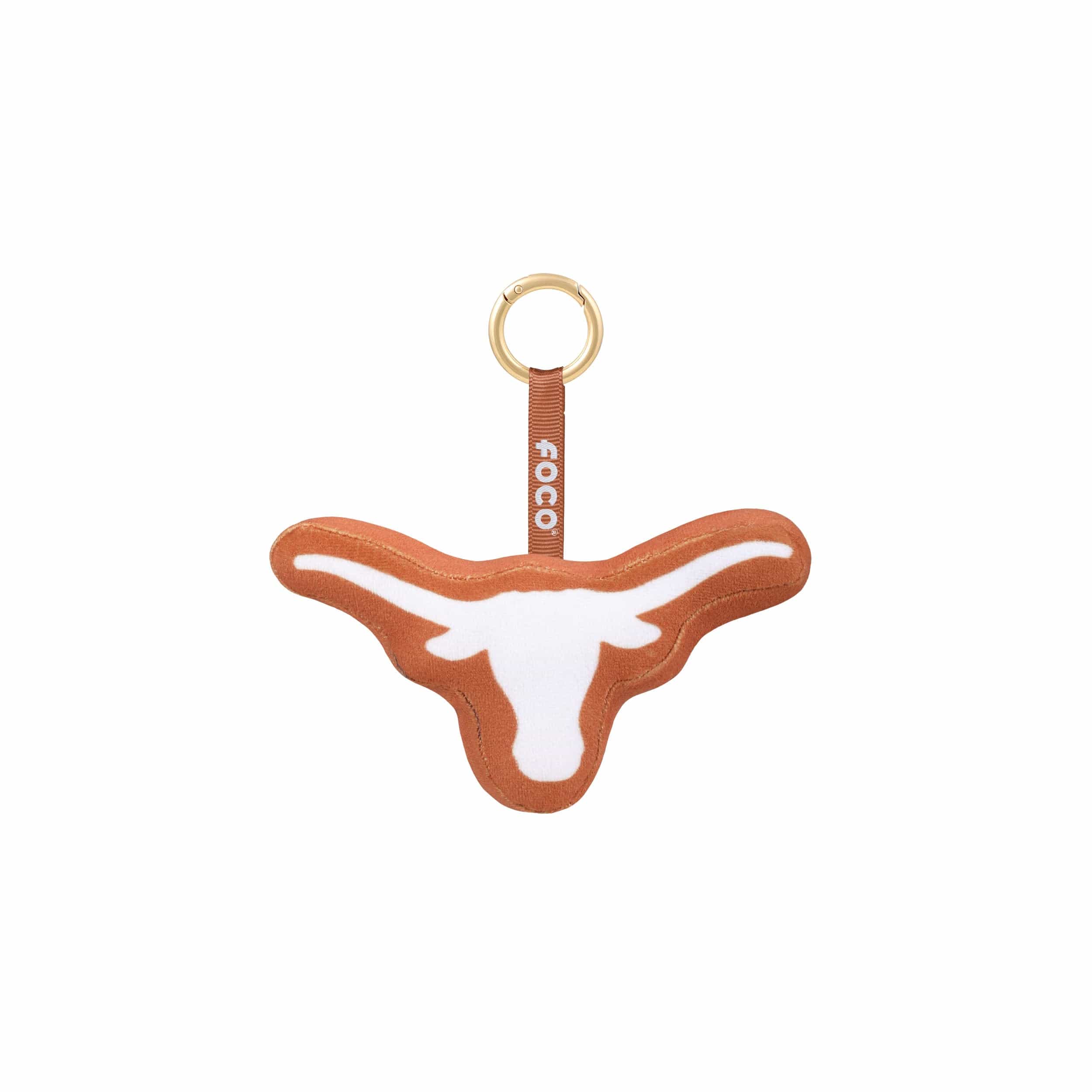 Texas Longhorns NCAA Plush Team Logo Bag Charm Keychain