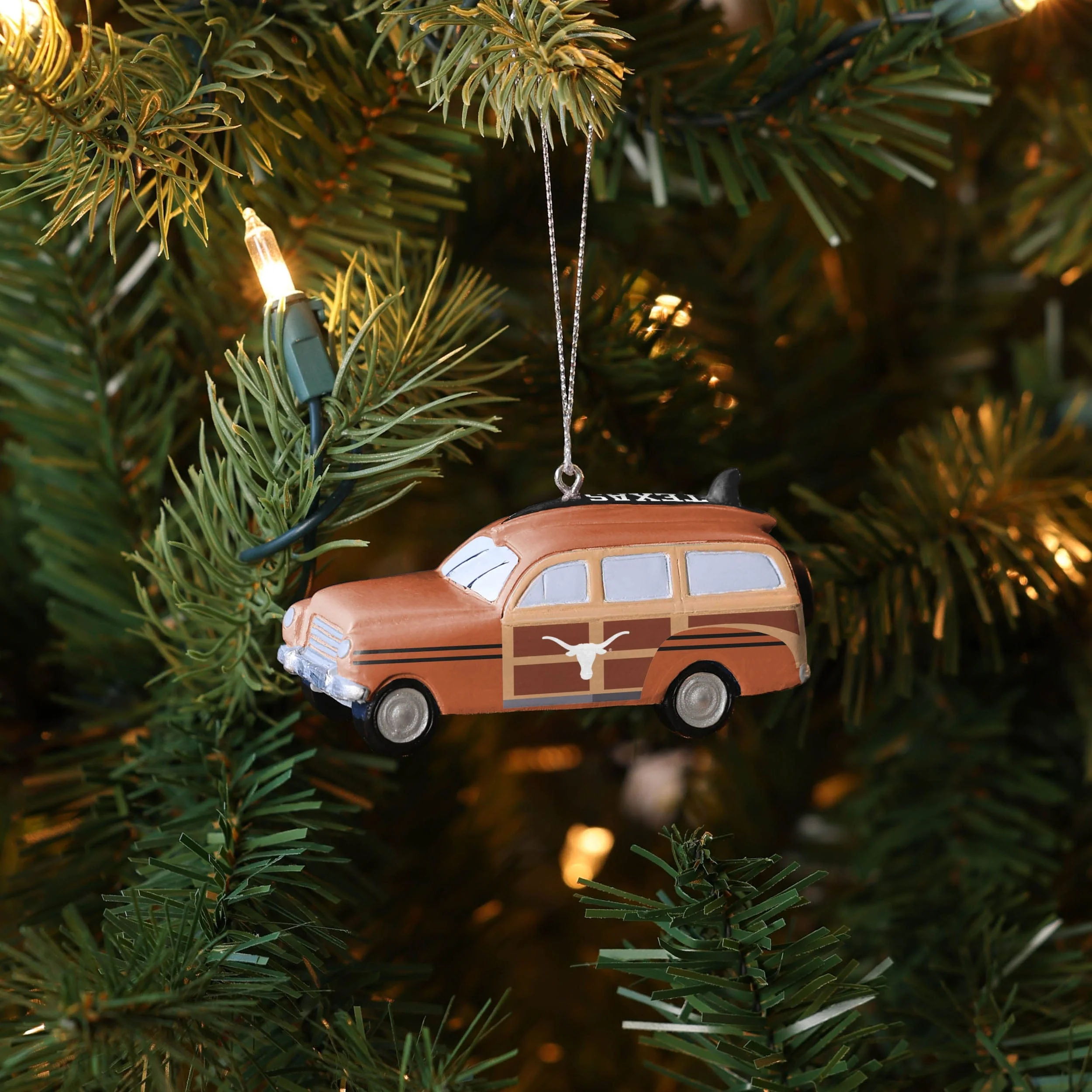 Texas Longhorns NCAA Station Wagon Ornament - Image 4
