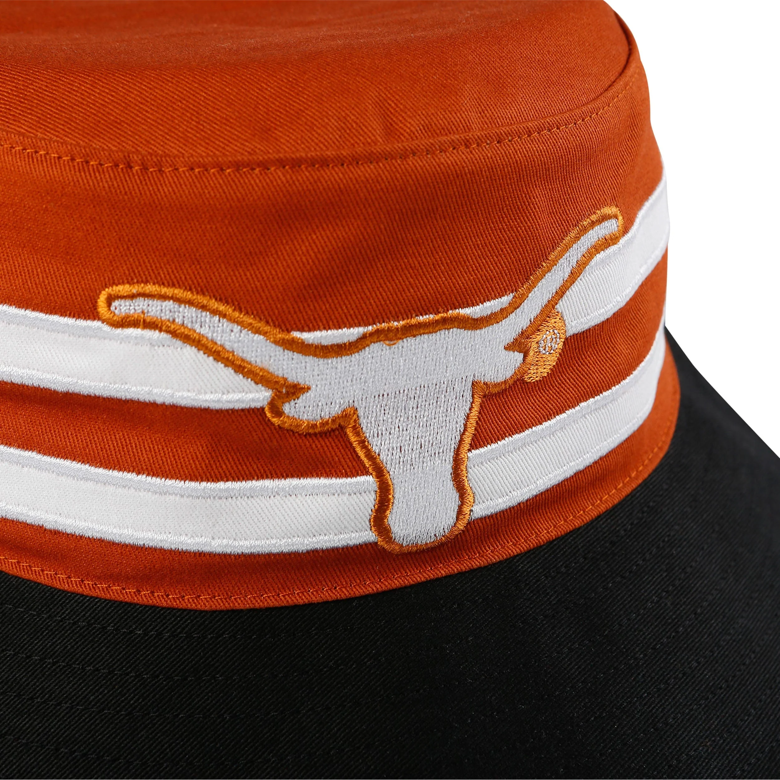 Texas Longhorns NCAA Team Stripe Bucket Hat - Image 3