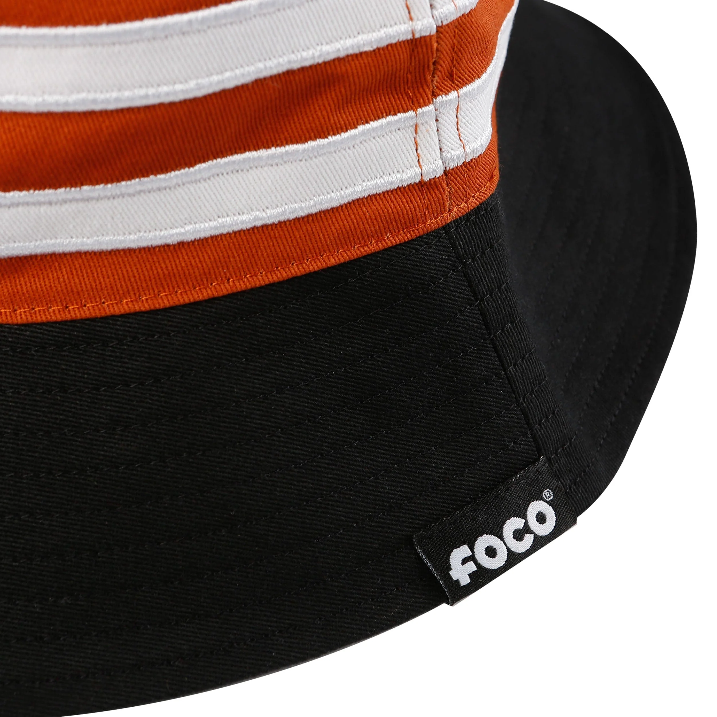 Texas Longhorns NCAA Team Stripe Bucket Hat - Image 4