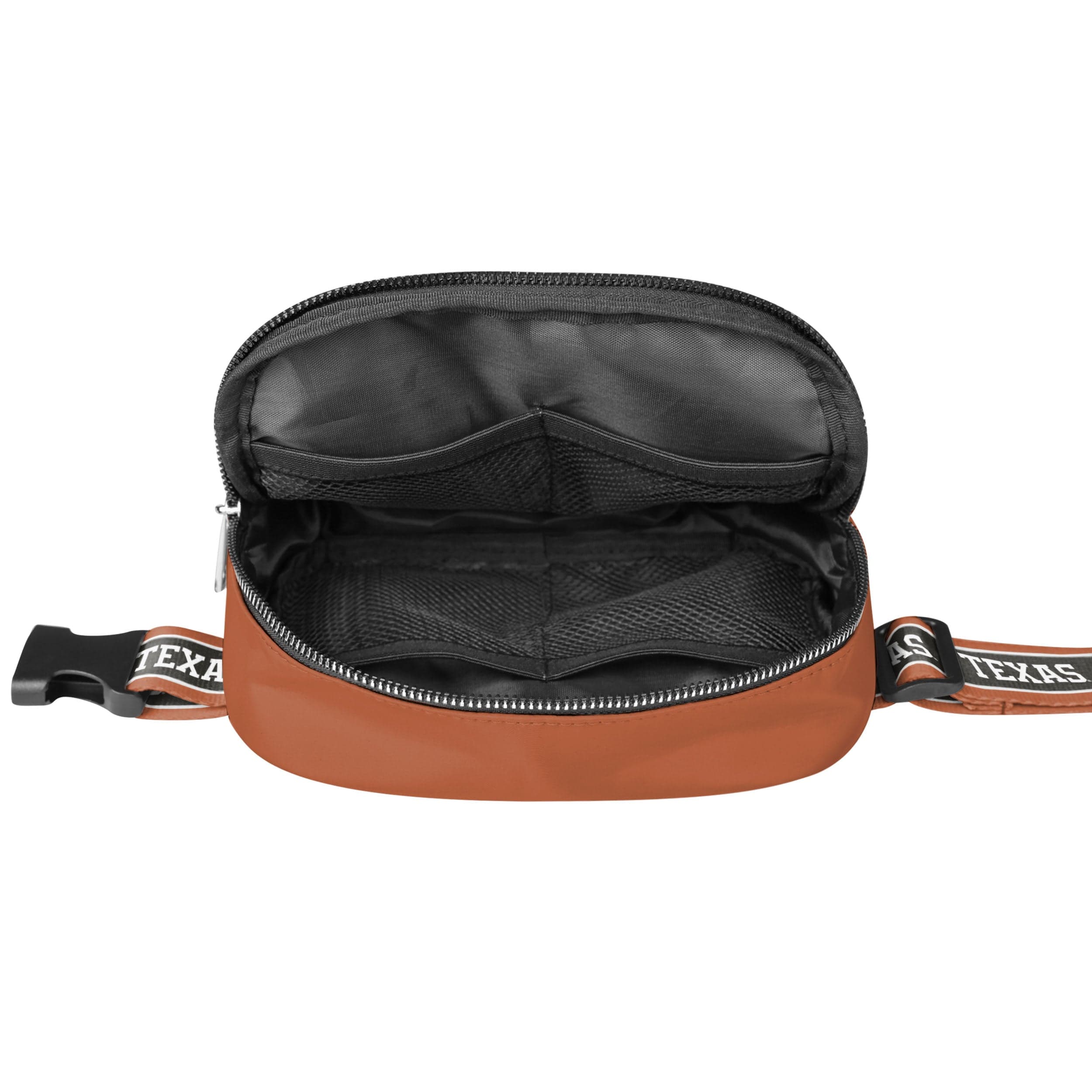 Texas Longhorns NCAA Team Wordmark Crossbody Belt Bag - Image 5