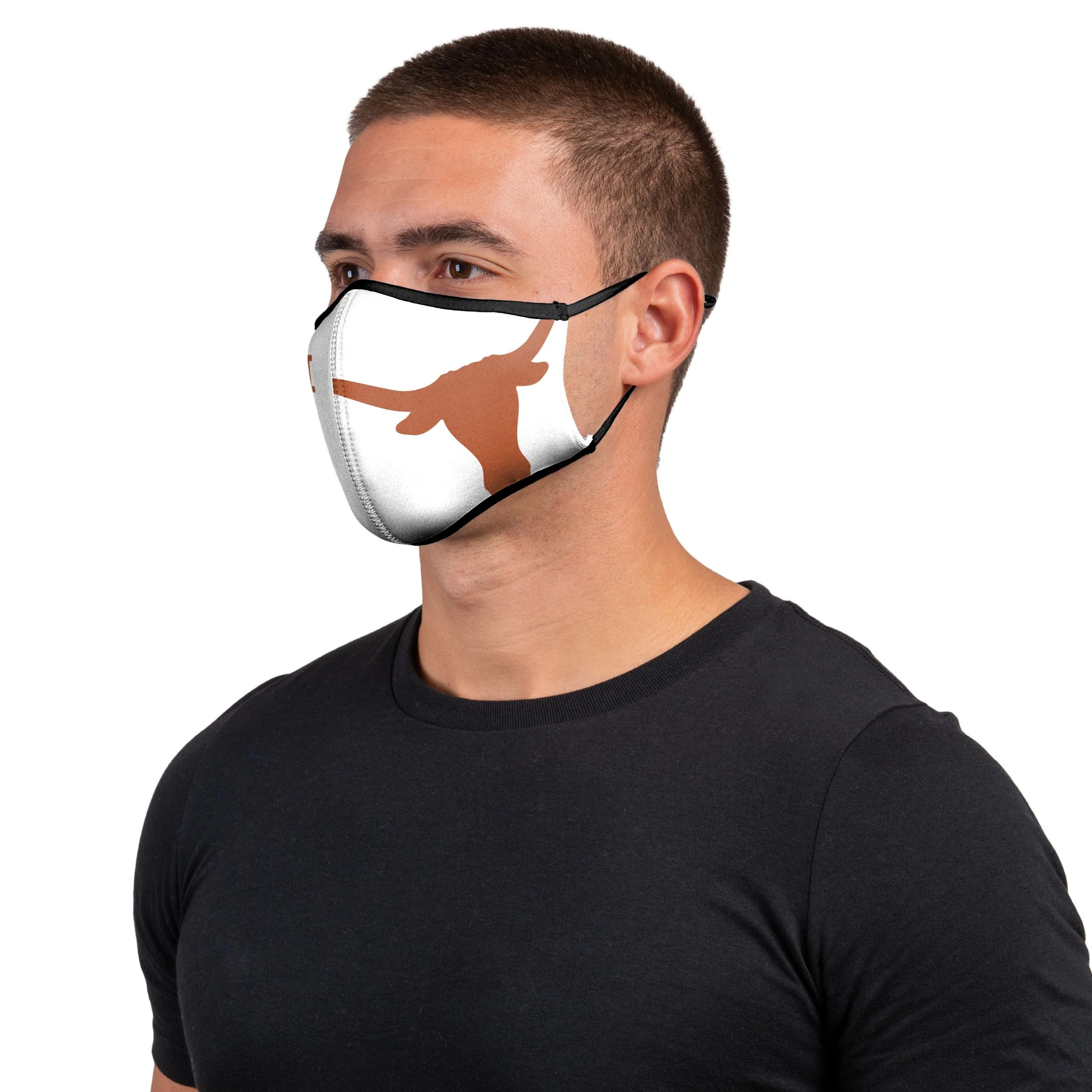 Texas Longhorns NCAA Thematic Sport 3 Pack Face Cover - Image 2