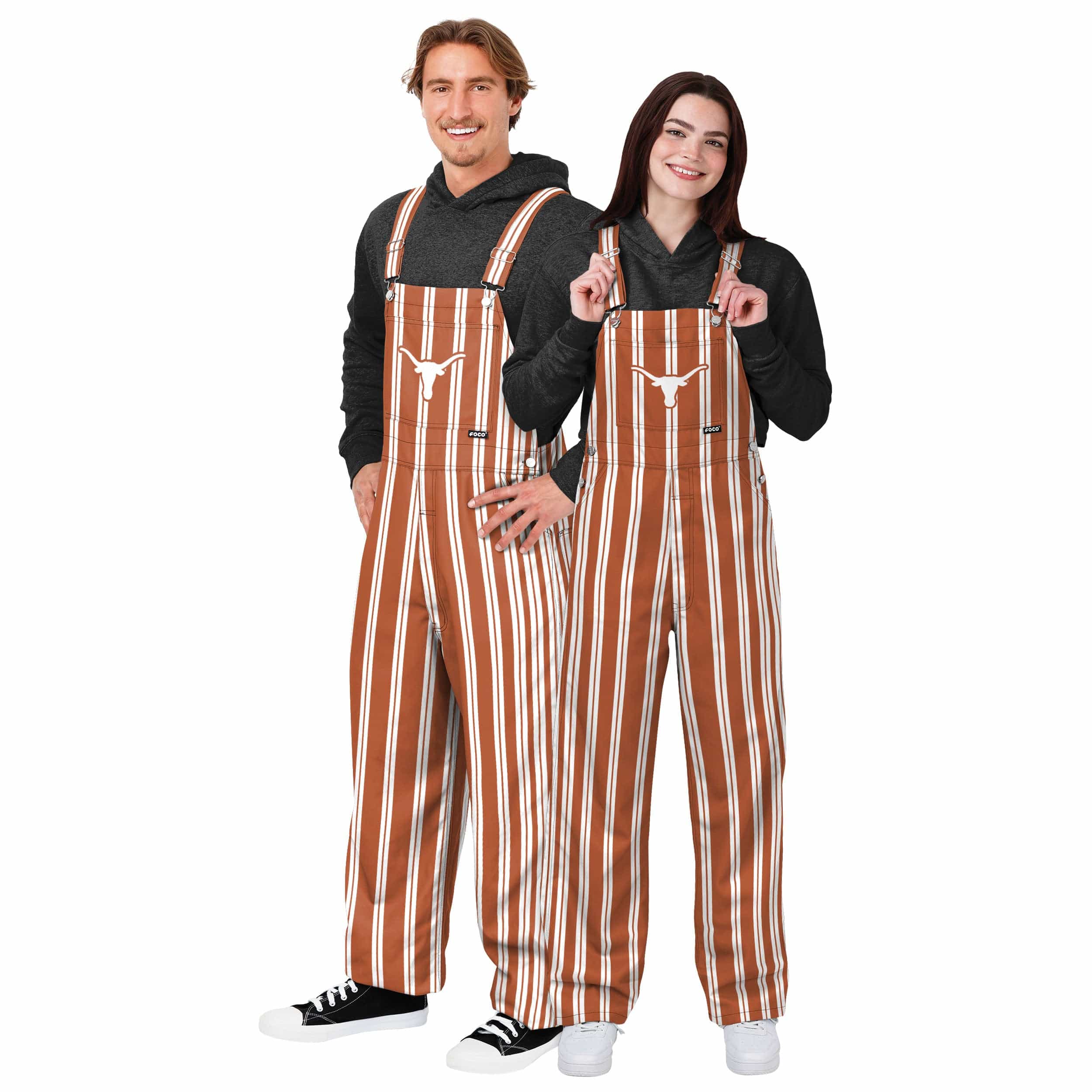 Texas Longhorns NCAA Womens Sideline Spirit Bib Overalls - Image 3