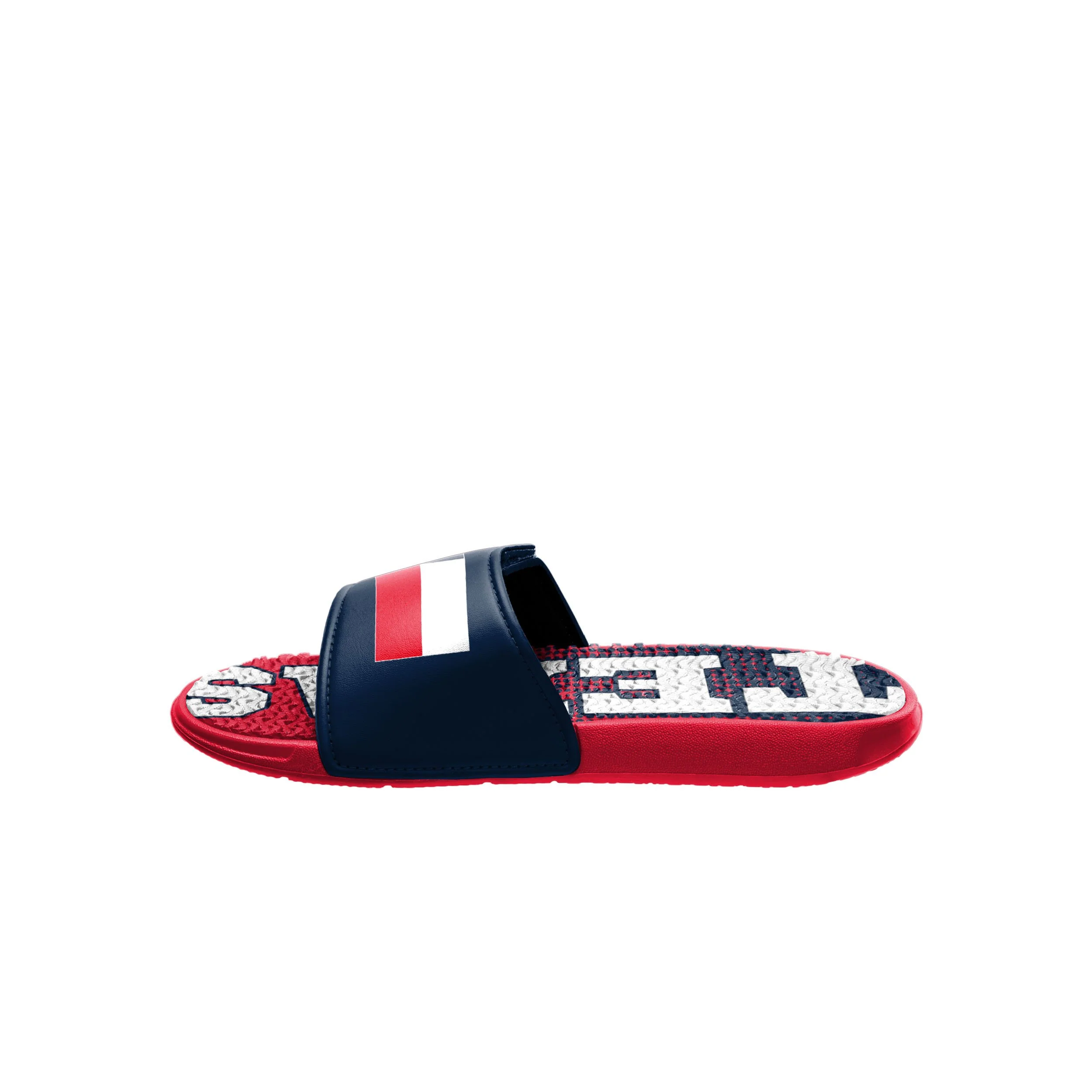 Texas Mens Flag Gradient Wordmark Gel Slide - Image 4
