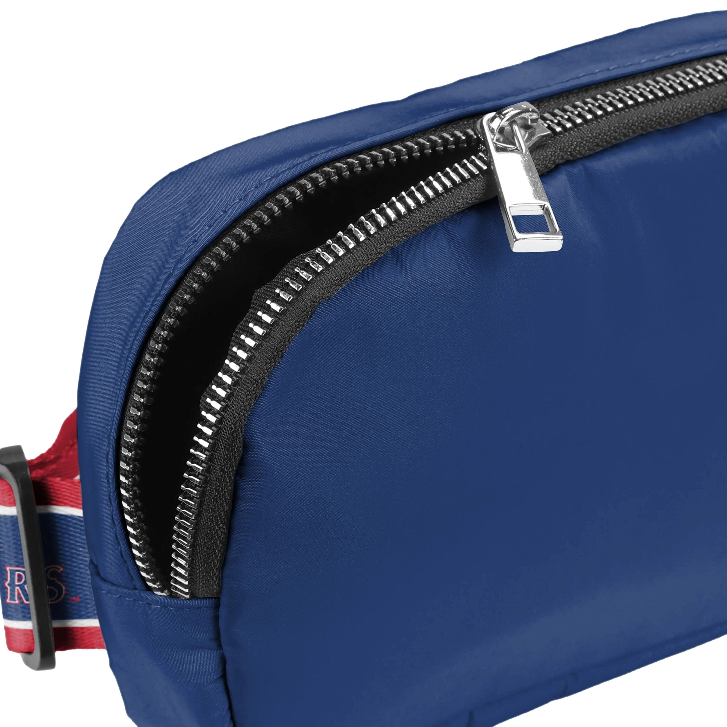 Texas Rangers MLB 2023 World Series Champions Team Wordmark Crossbody Belt Bag - Image 4