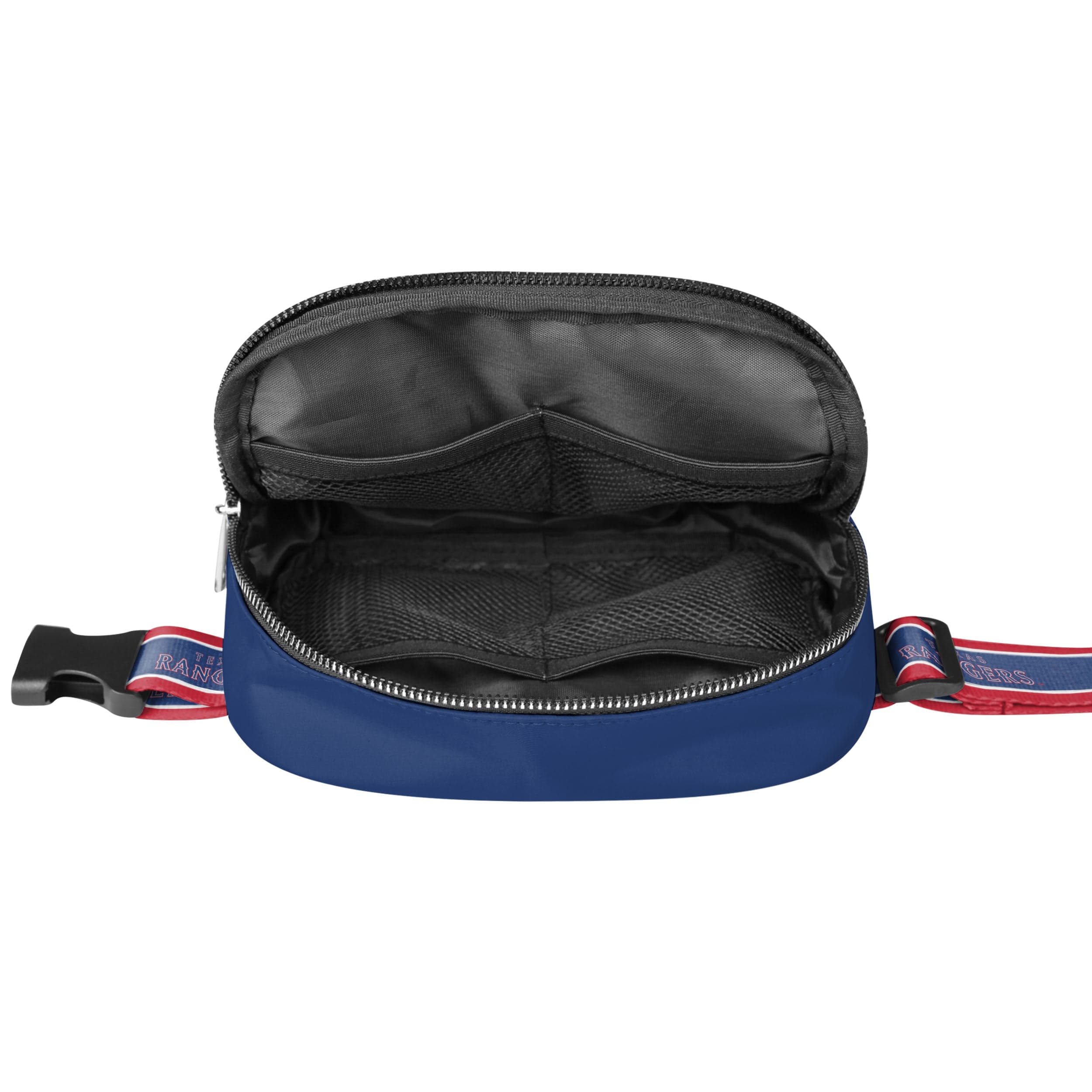Texas Rangers MLB 2023 World Series Champions Team Wordmark Crossbody Belt Bag - Image 5