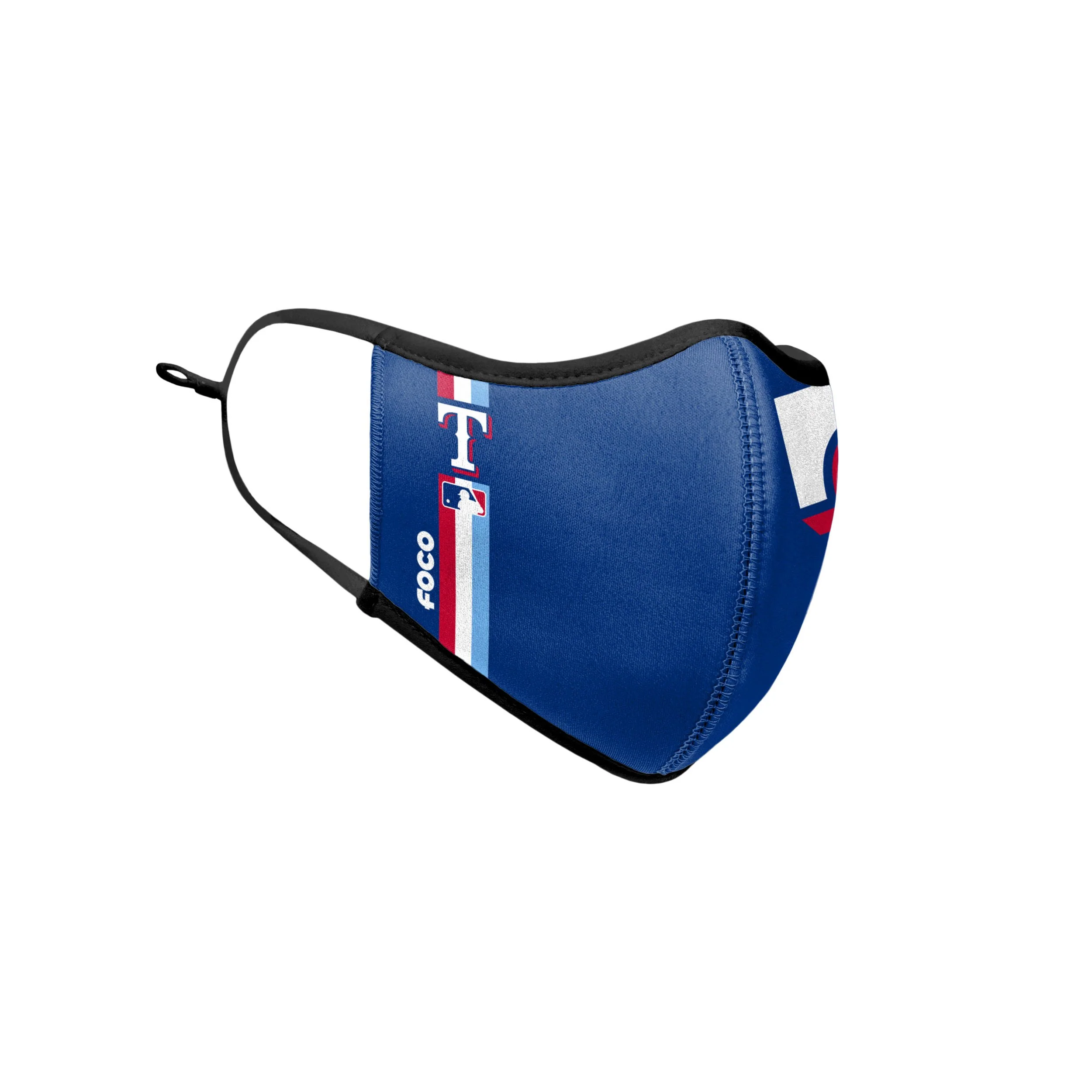 Texas Rangers MLB On-Field Adjustable Dark Blue Sport Face Cover - Image 3