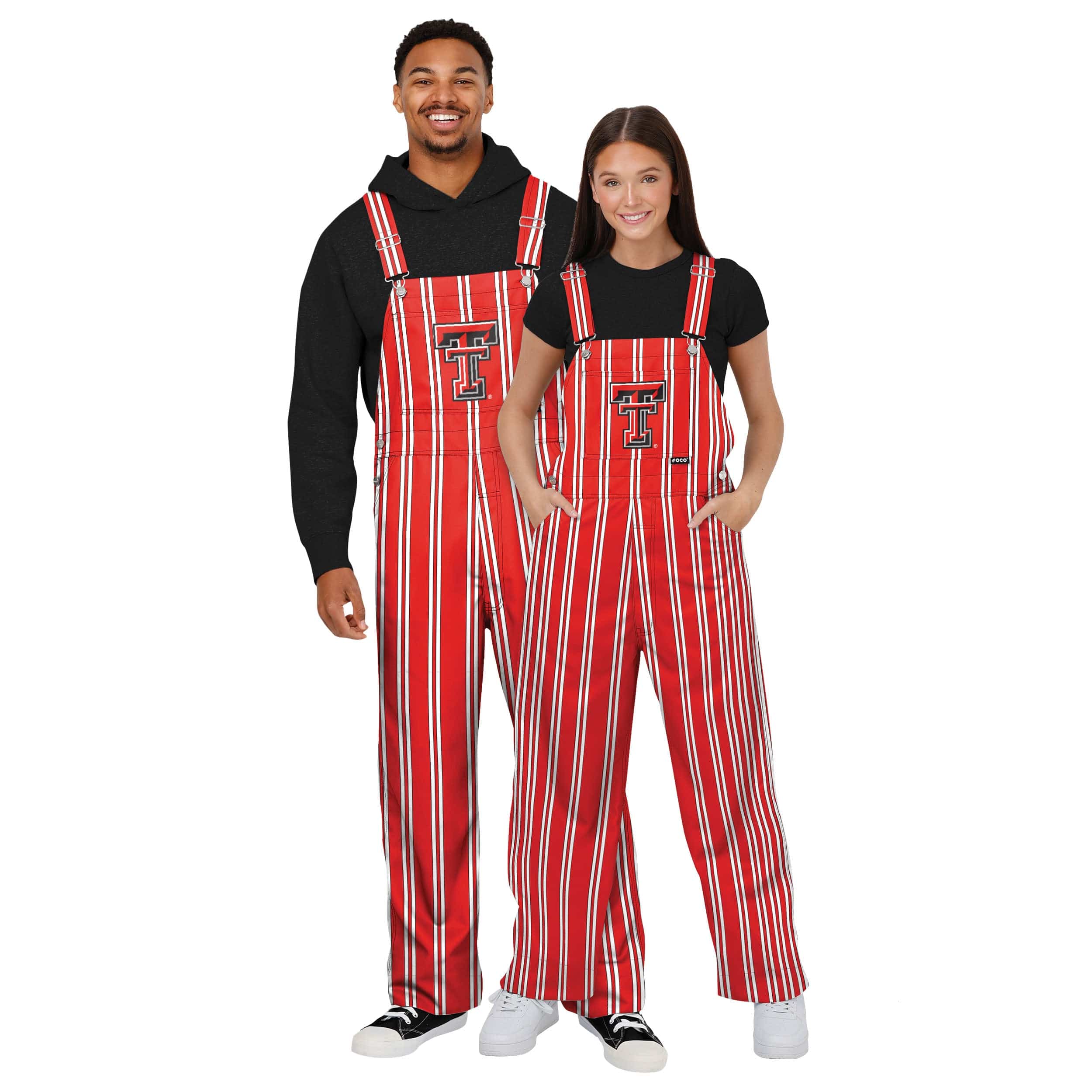 Texas Tech Red Raiders NCAA Mens Sideline Spirit Bib Overalls - Image 3