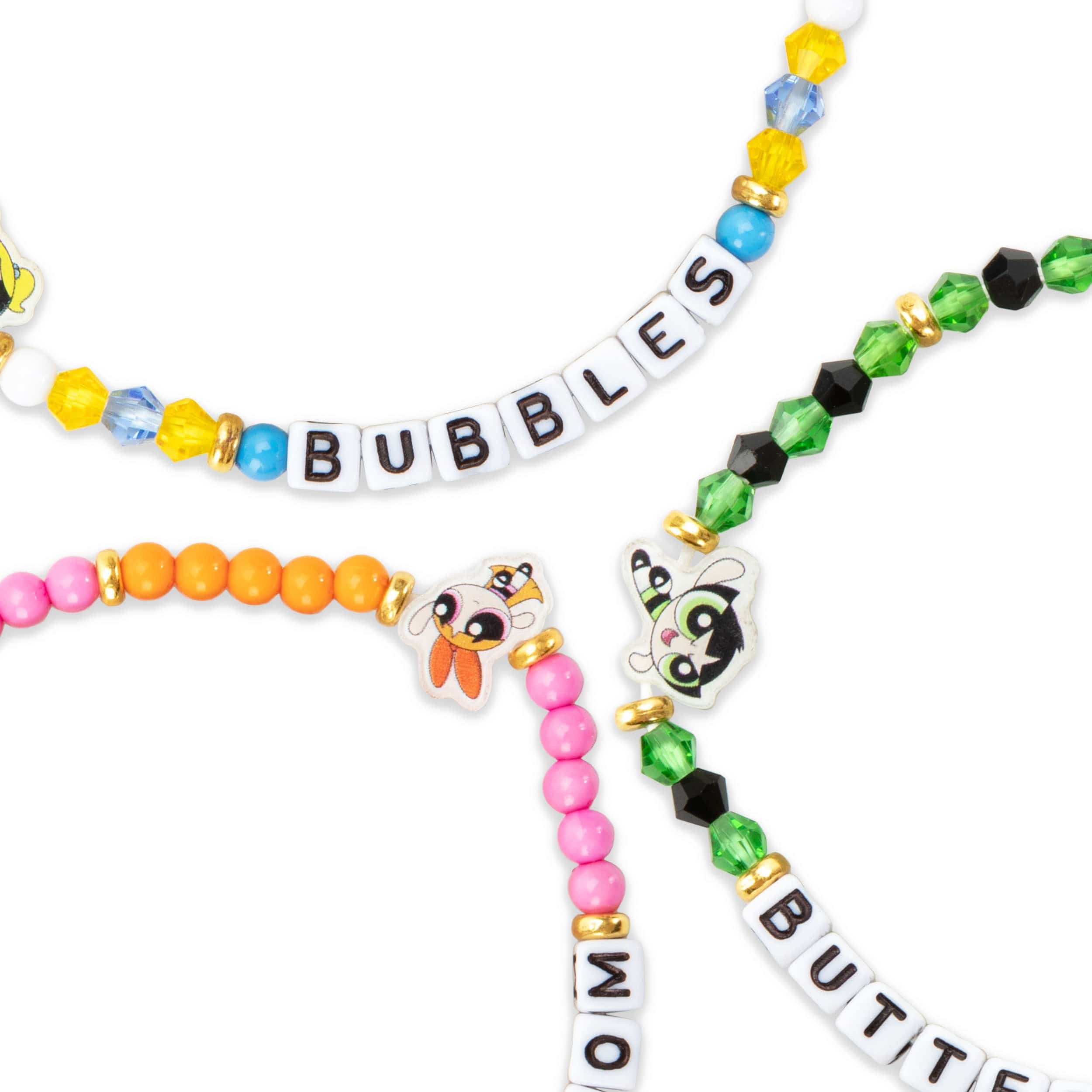 The Powerpuff Girls 3 Pack Friendship Bracelet - Image 2