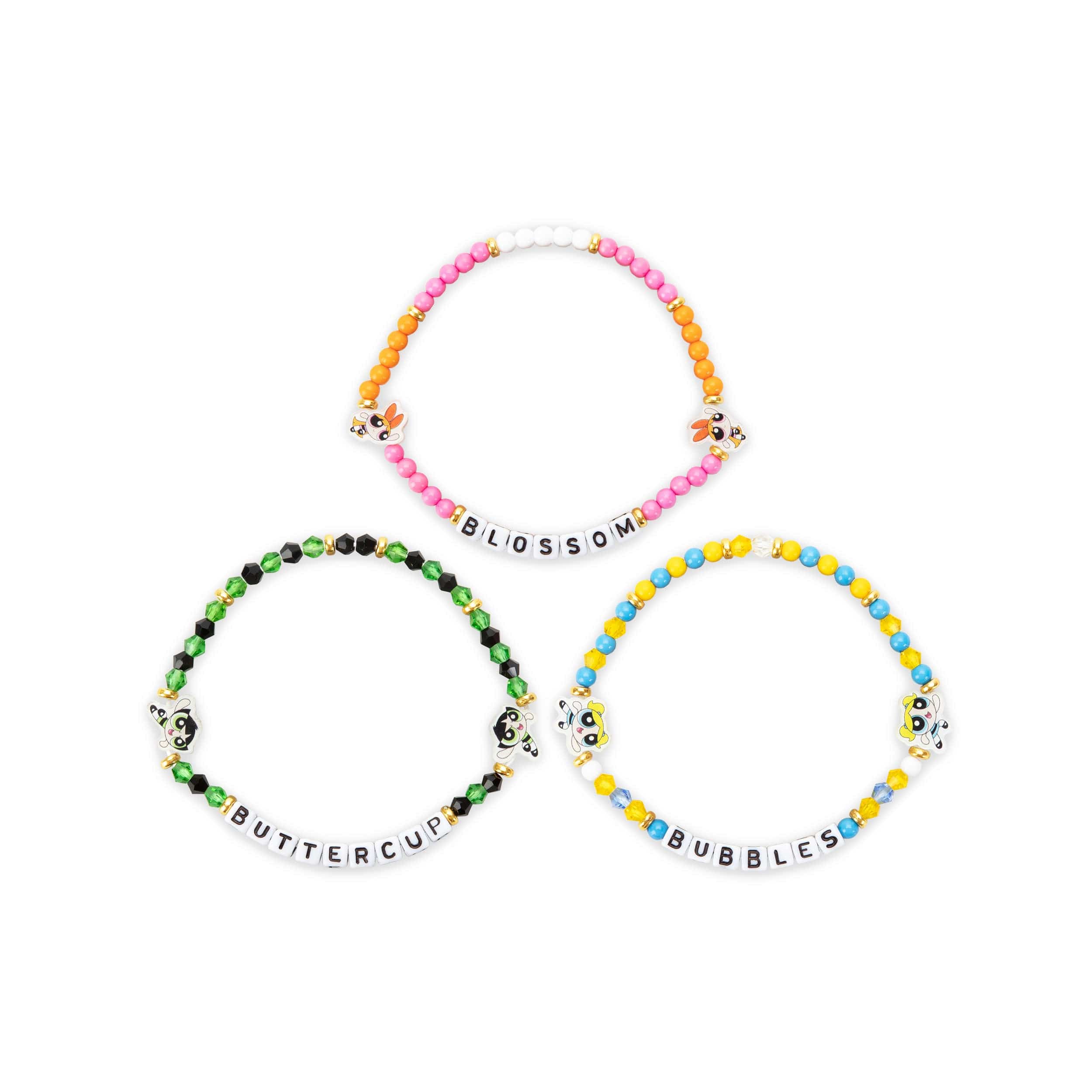 The Powerpuff Girls 3 Pack Friendship Bracelet - Image 3