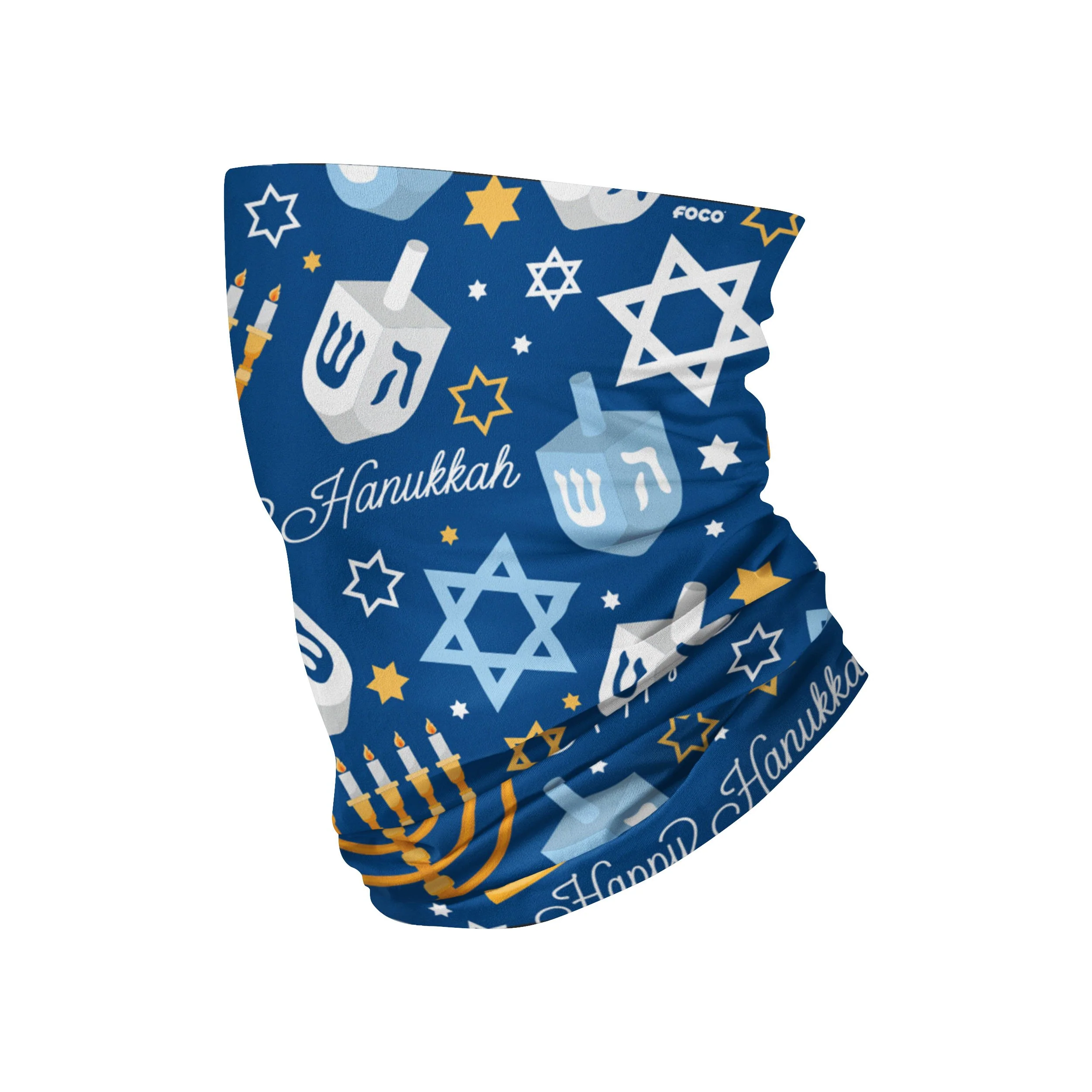 Thematic Hanukkah Gaiter Scarf