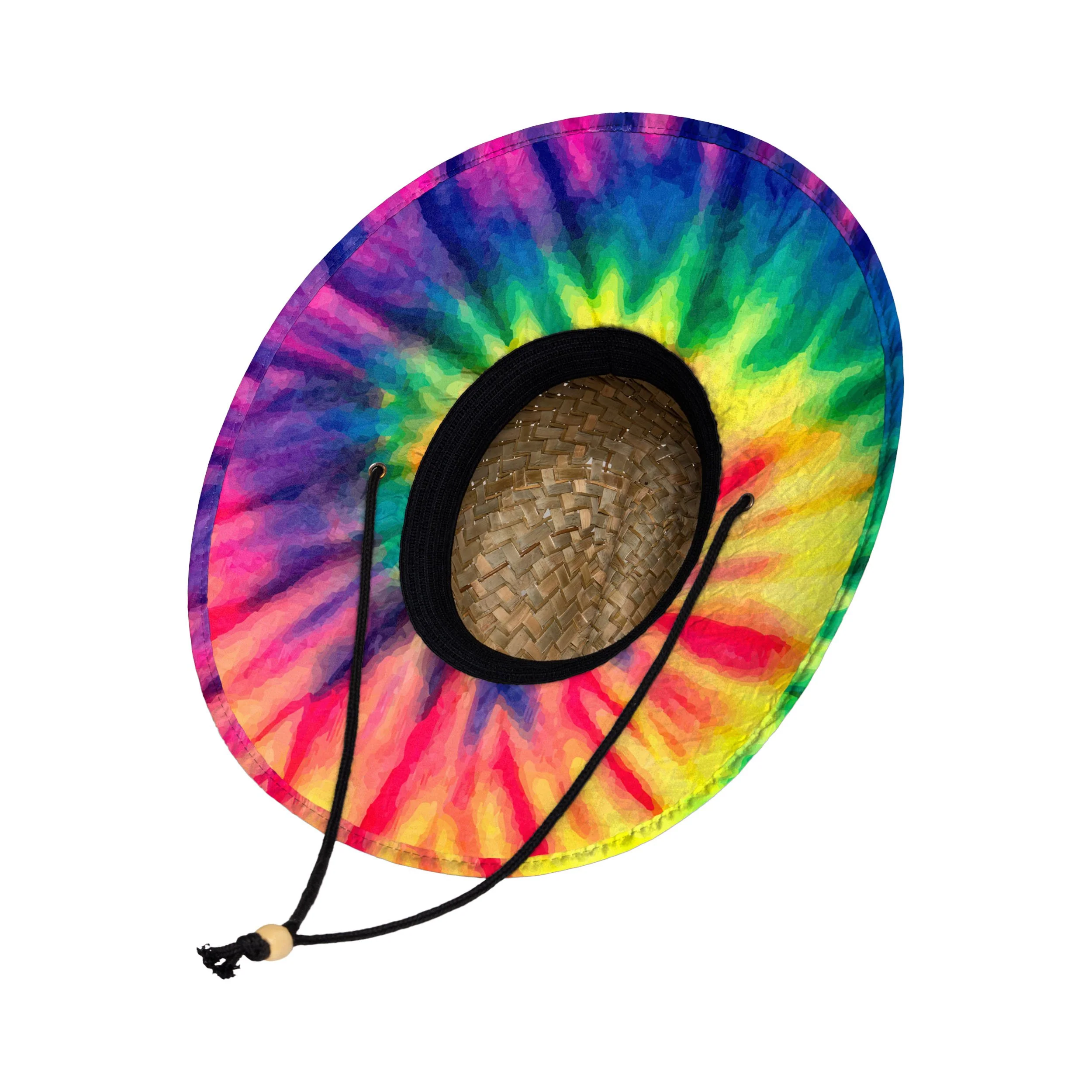Tie-Dye Straw Hat - Image 2