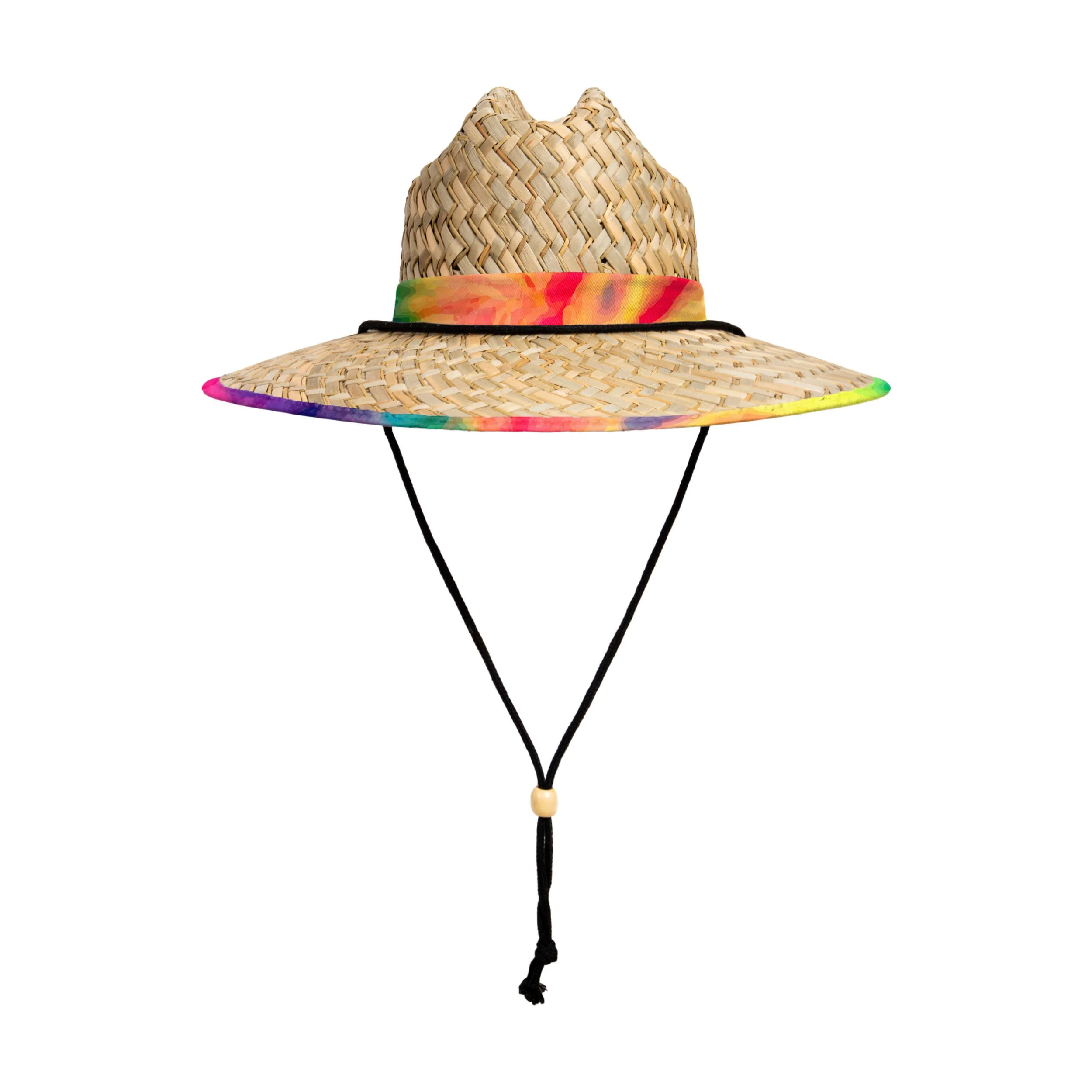 Tie-Dye Straw Hat - Image 3