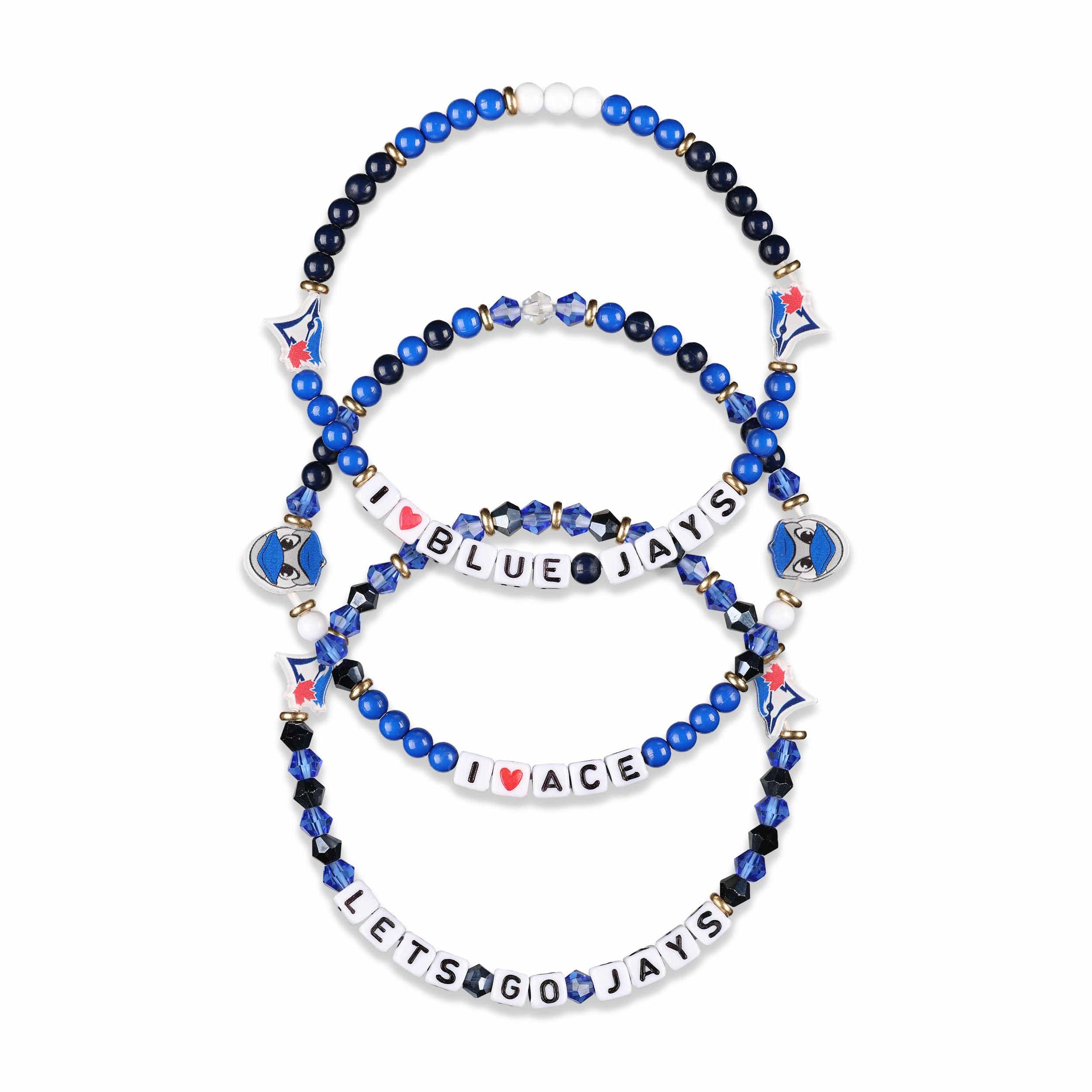 Toronto Blue Jays MLB 3 Pack Friendship Bracelet
