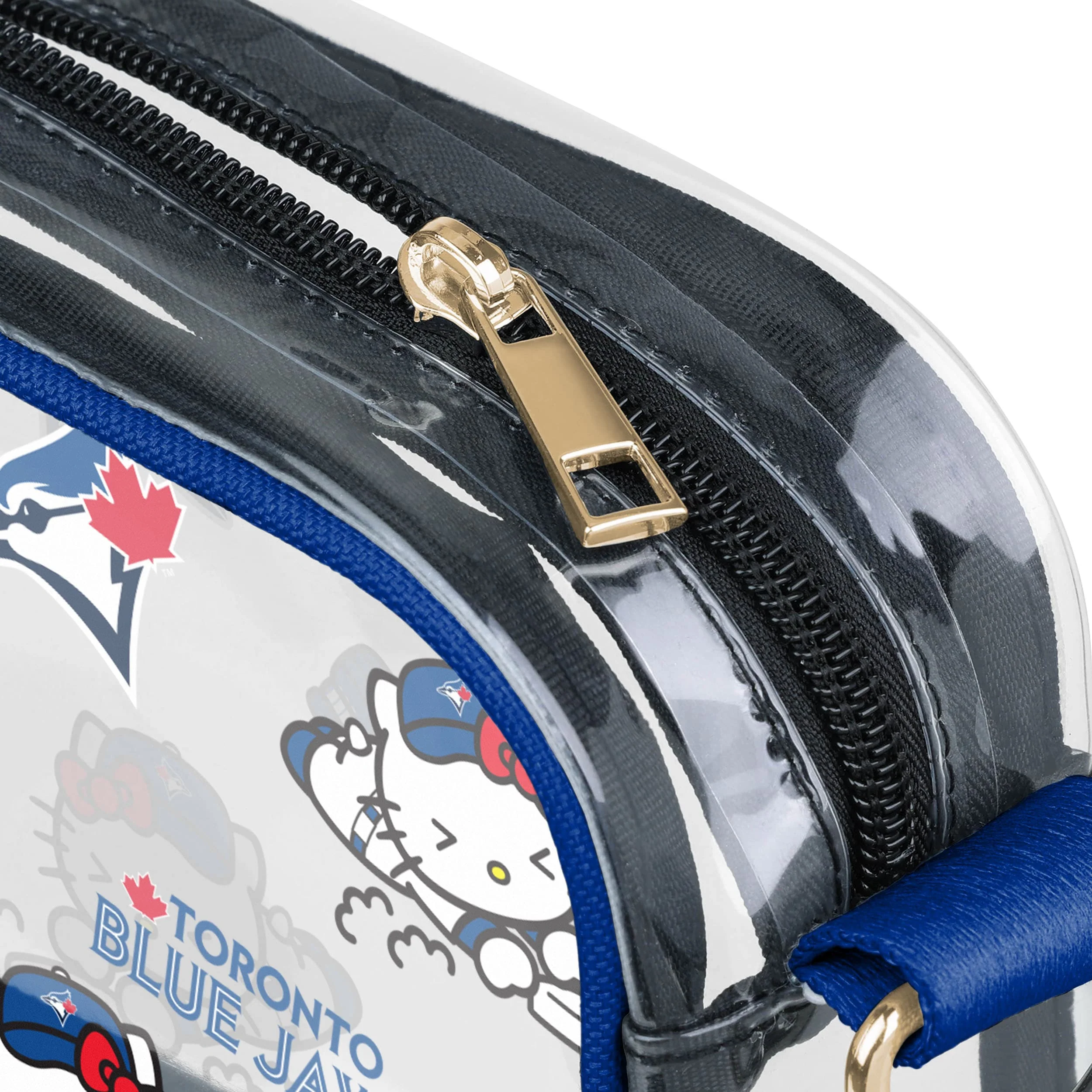 Toronto Blue Jays MLB Hello Kitty® Clear Crossbody Bag (PREORDER - SHIPS EARLY JULY) - Image 4
