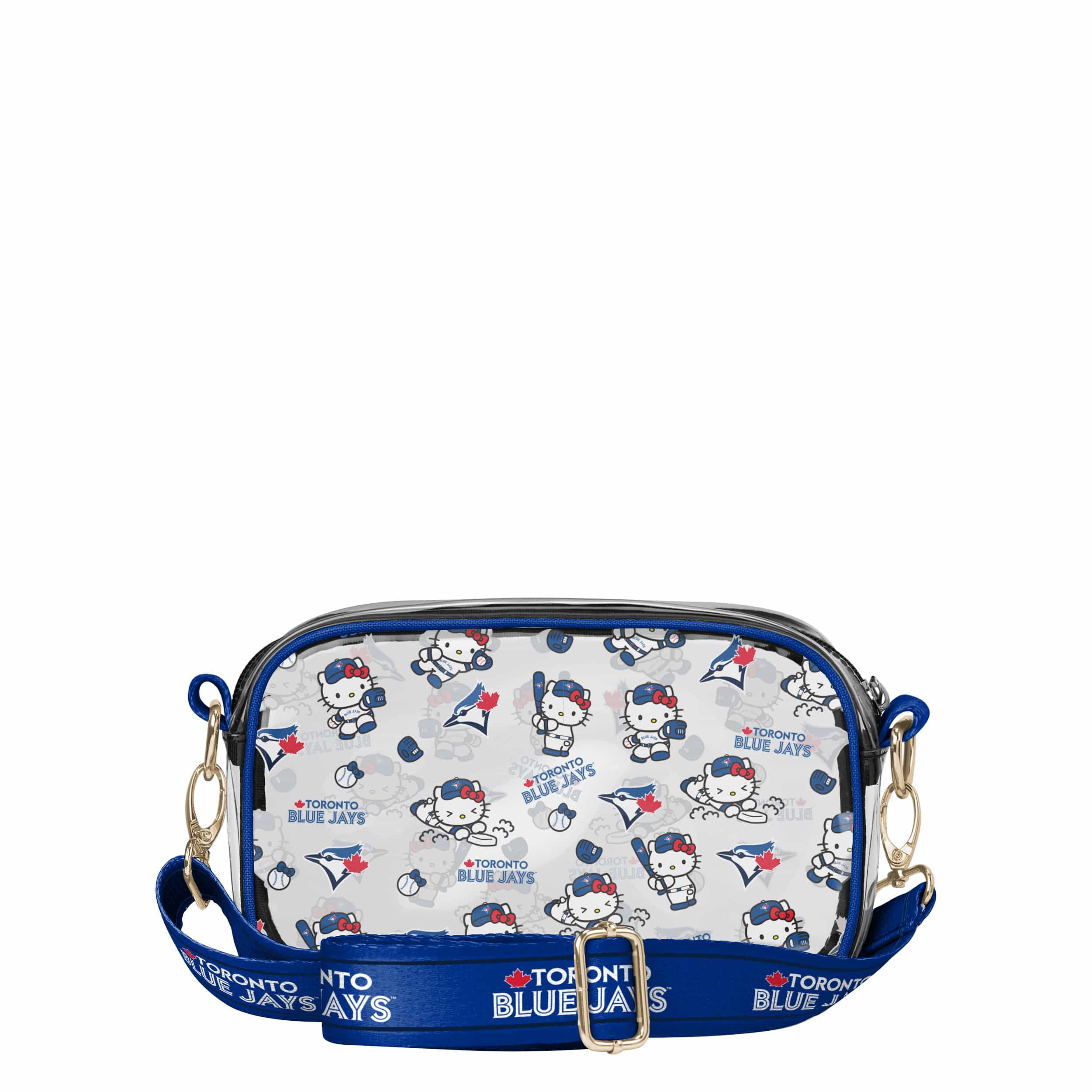 Toronto Blue Jays MLB Hello Kitty® Clear Crossbody Bag (PREORDER - SHIPS EARLY JULY) - Image 5