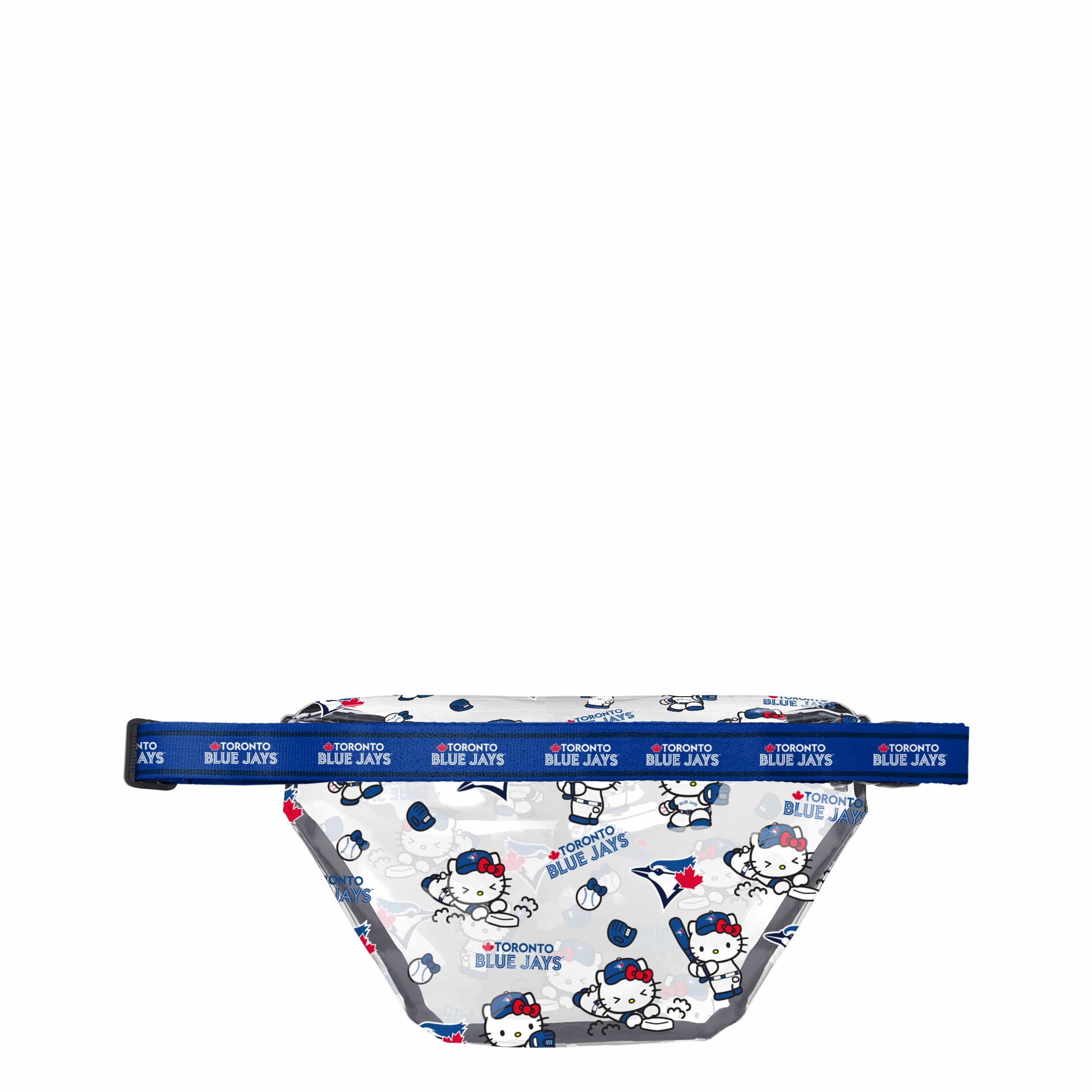 Toronto Blue Jays MLB Hello Kitty® Clear Fanny Pack (PREORDER - SHIPS MID JULY) - Image 2