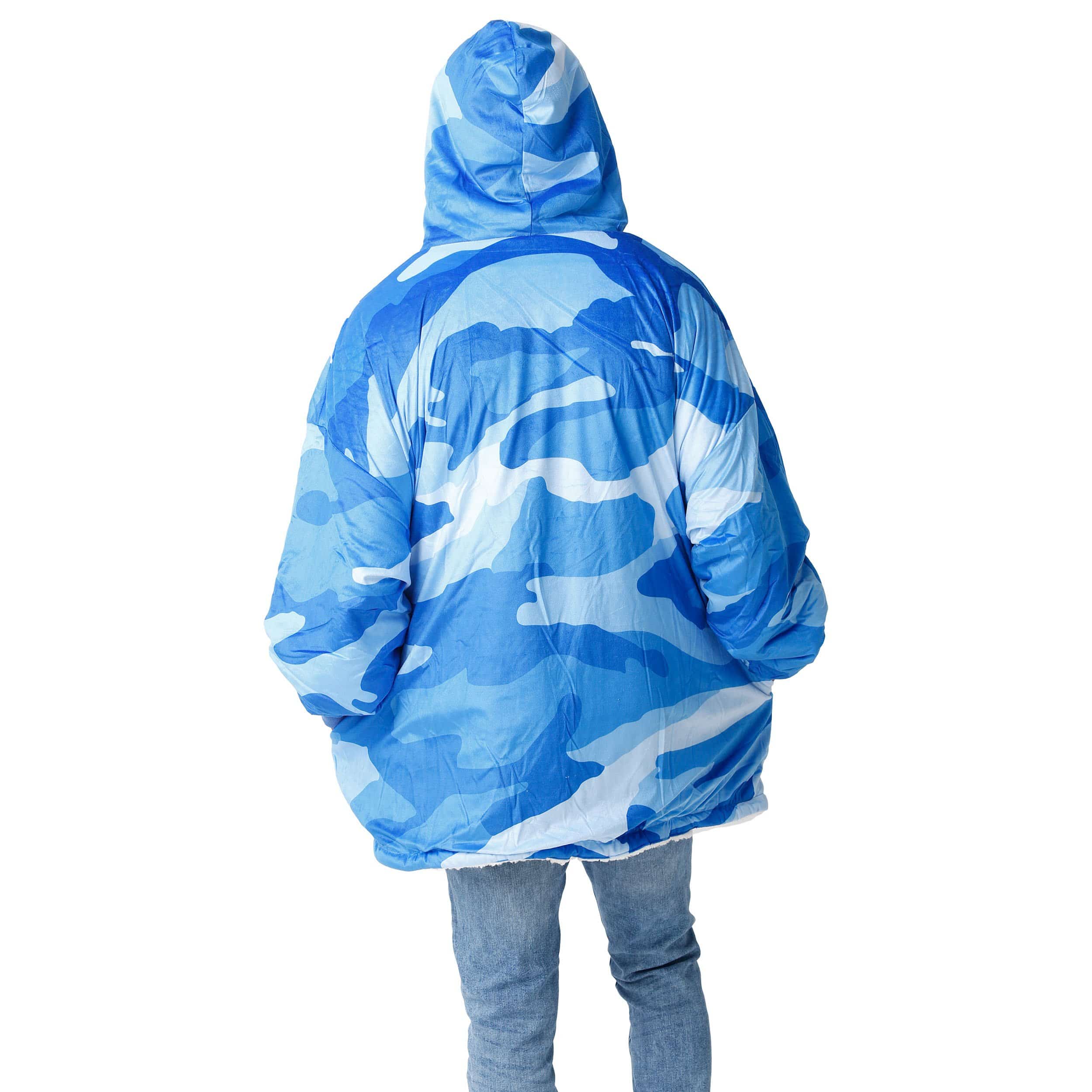 Toronto Blue Jays MLB Reversible Team Color Camo Hoodeez - Image 2