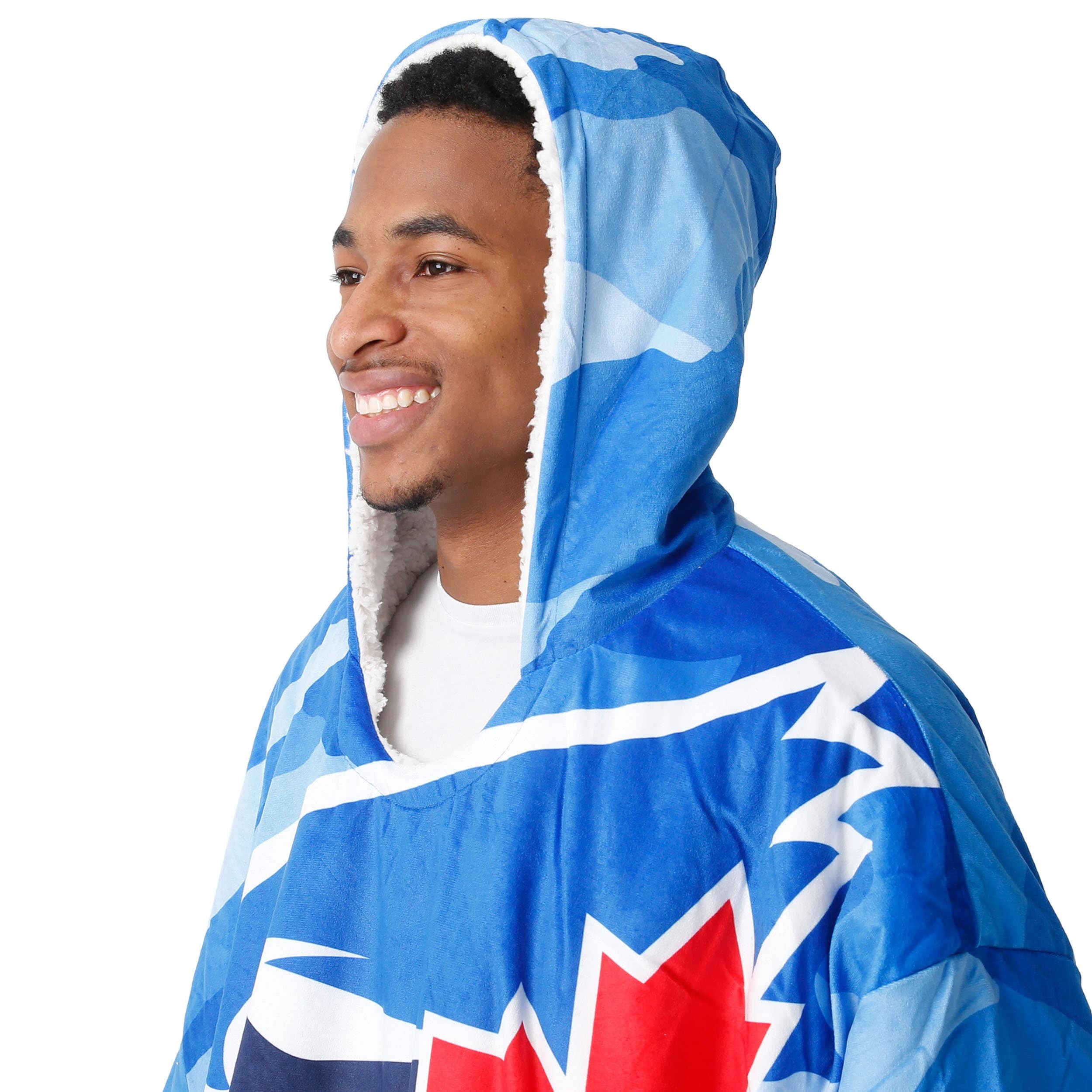 Toronto Blue Jays MLB Reversible Team Color Camo Hoodeez - Image 6