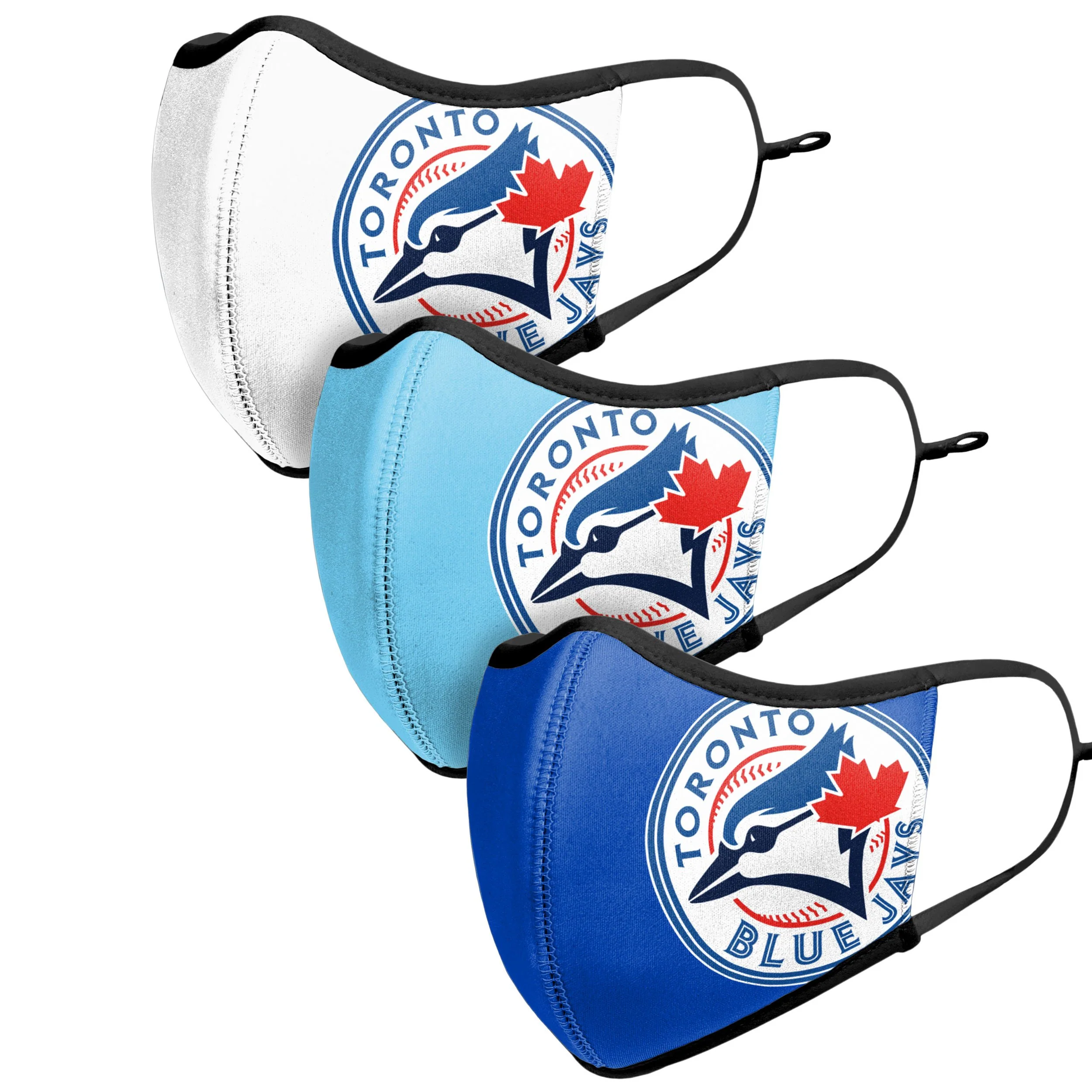 Toronto Blue Jays MLB Sport 3 Pack Face Cover - Image 4