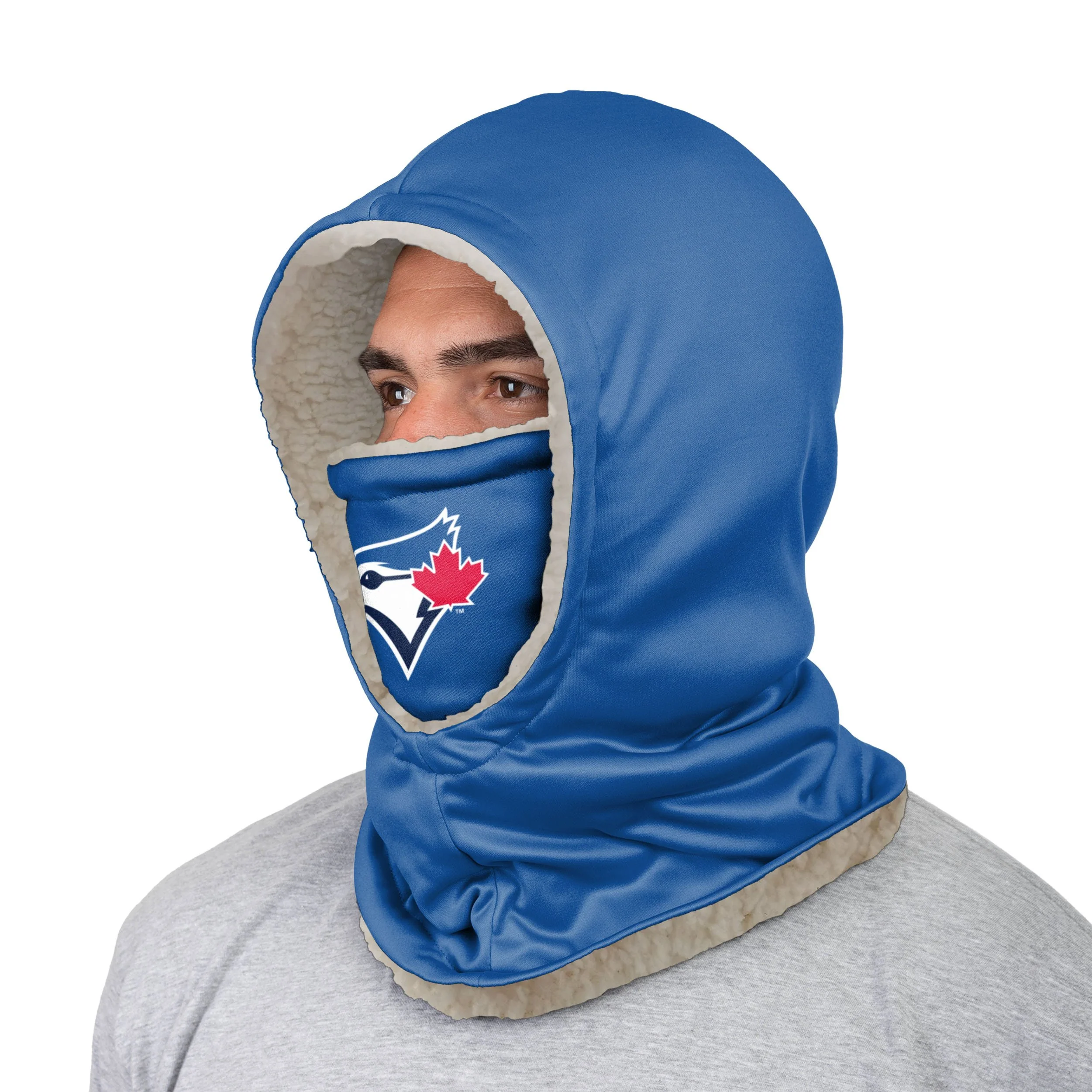 Toronto Blue Jays MLB Team Color Hooded Gaiter - Image 2