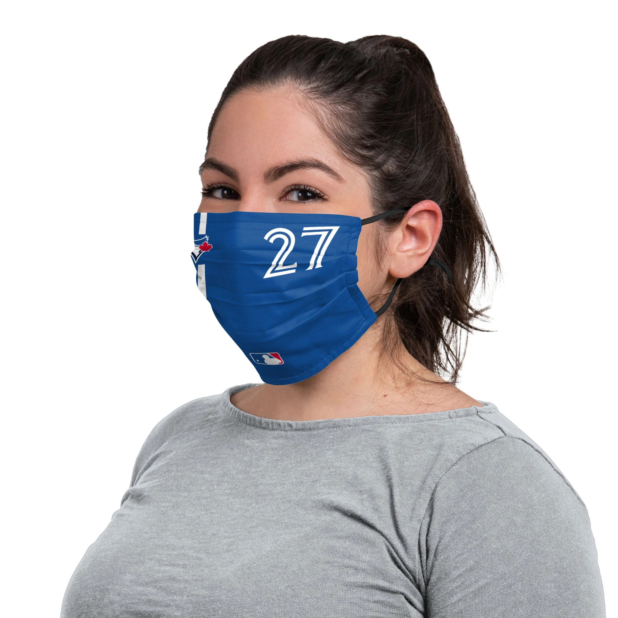 Toronto Blue Jays MLB Vladimir Guerrero Jr On-Field Adjustable Royal Face Cover - Image 3