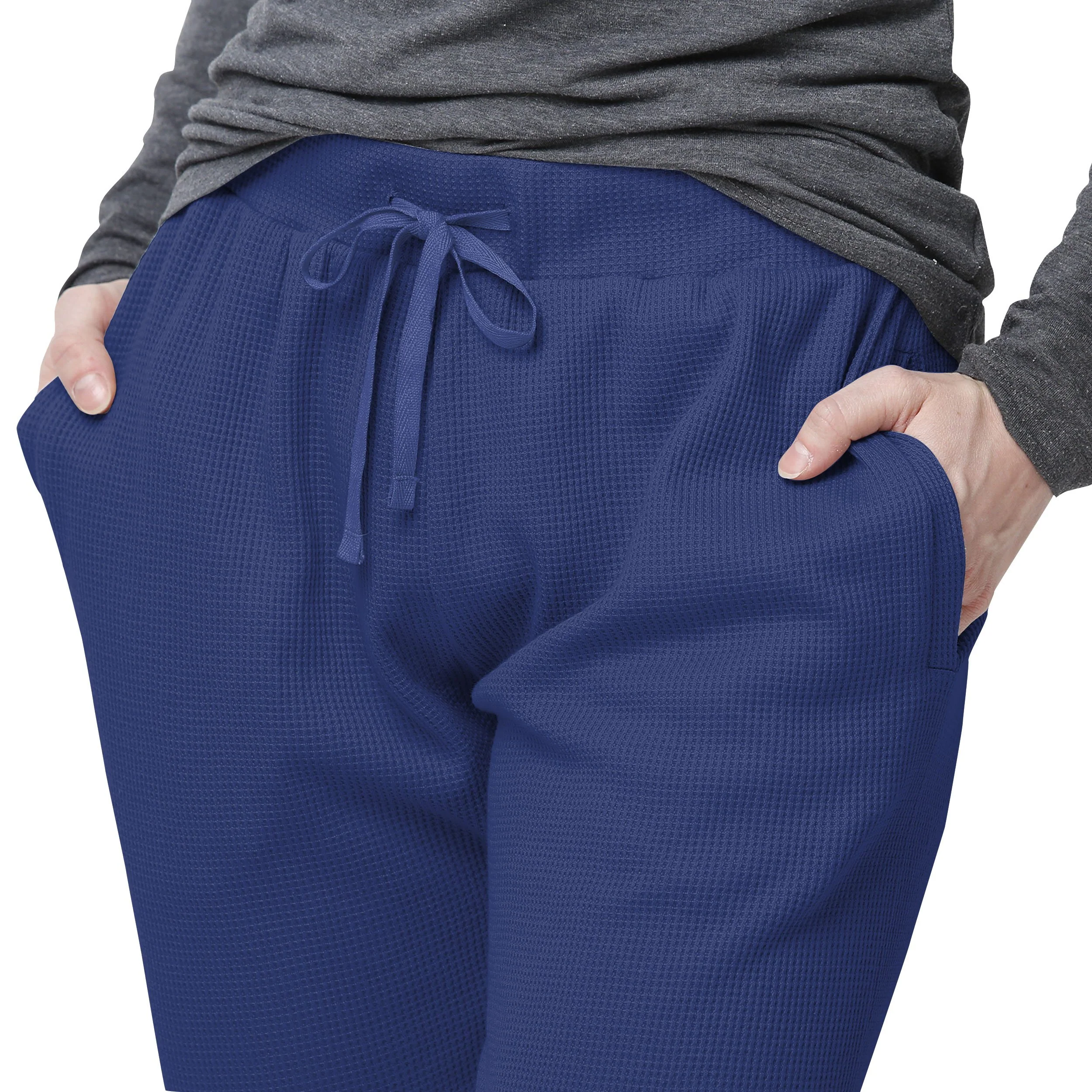 Toronto Blue Jays MLB Womens Waffle Lounge Pants - Image 4
