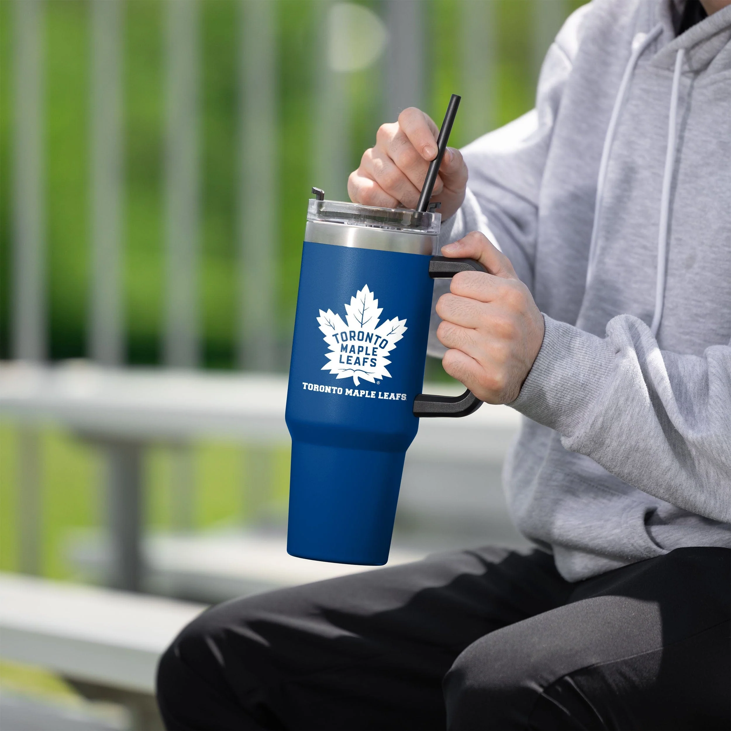 Toronto Maple Leafs NHL 40 oz XL Tumbler - Image 4