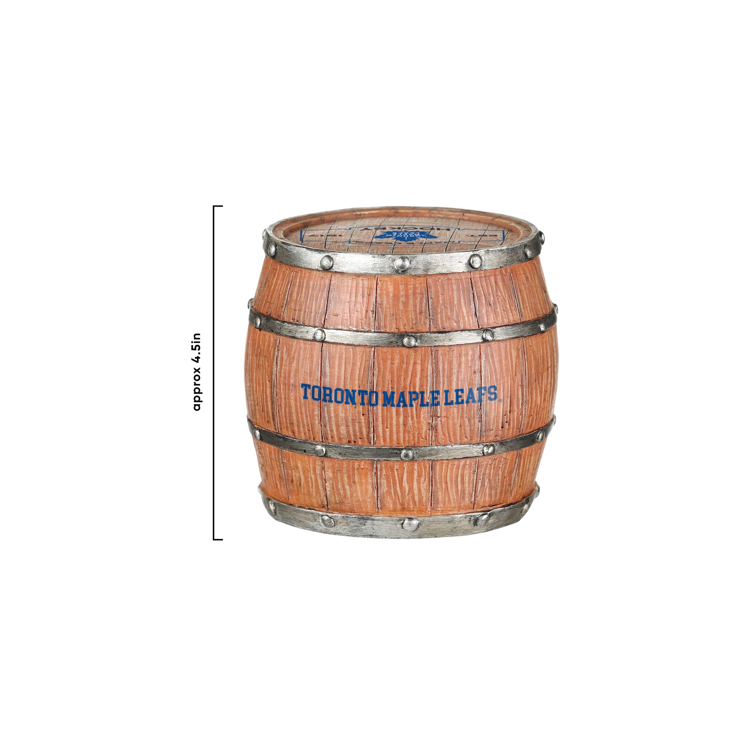 Toronto Maple Leafs NHL 5 Pack Barrel Coaster Set - Image 4